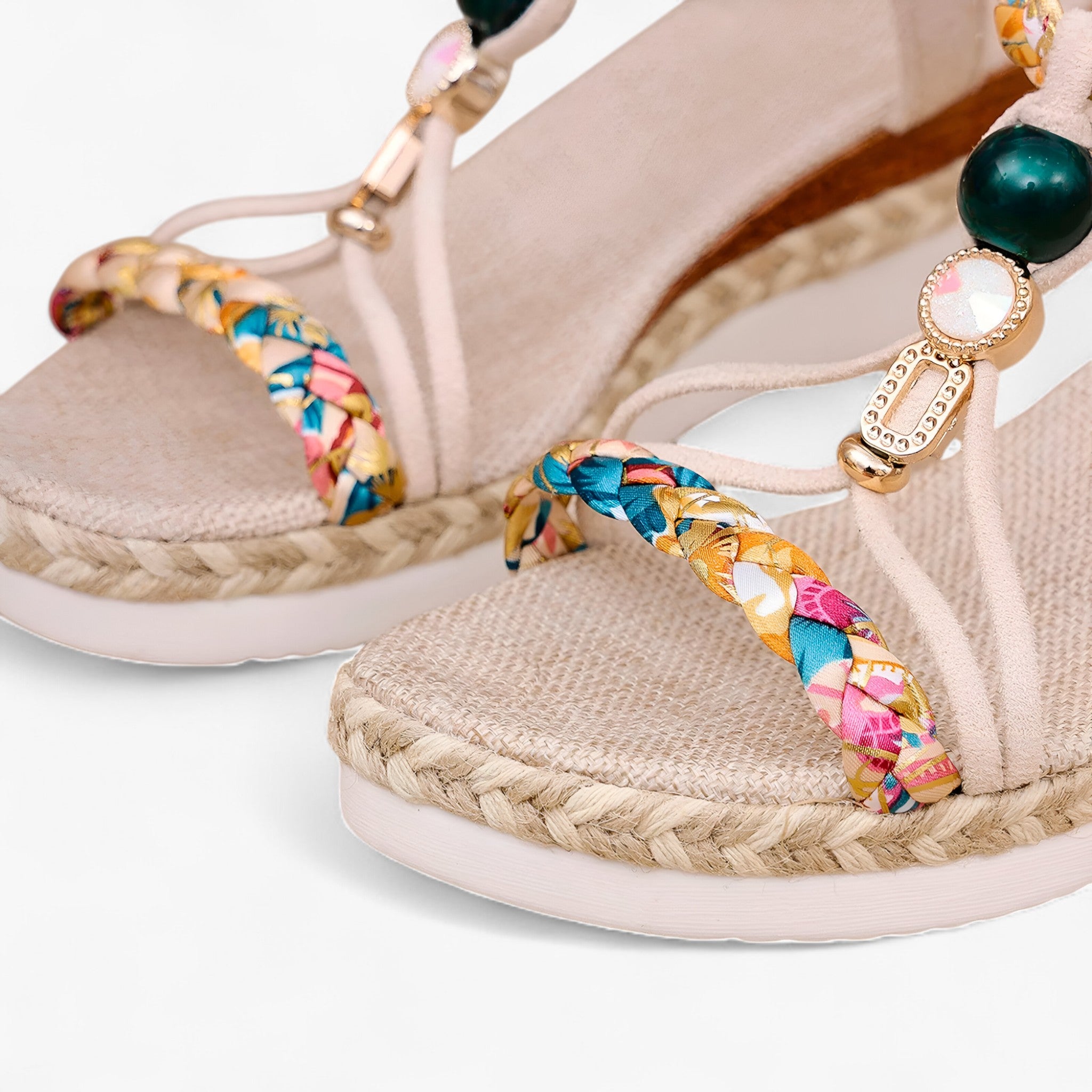 Infradito Donna Eleganti con Strass, Sandali Estivi Bassi Glitterati da Spiaggia - - donna estive infradito infradito estive sandals strass - Concept Palermo