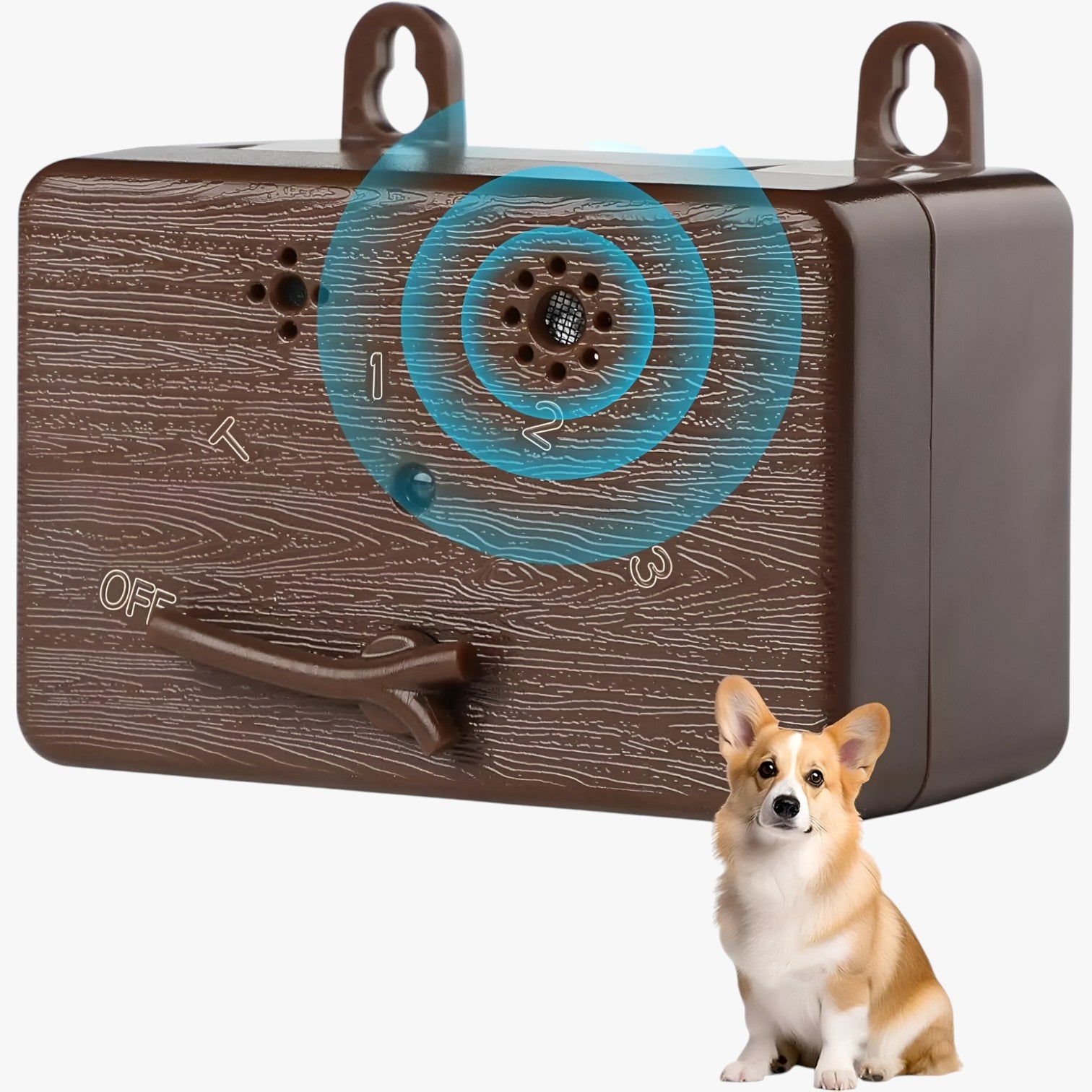 Anti Abbaio Ultrasuoni Ricaricabile UL2025 per Cani - Sicuro, Impermeabile, Portatile - M Marrone - abbaio anti dispositivo dispositivo anti impermeabili pet petproduct Pets pets & supplies sicuri ultrasuoni - Concept Palermo