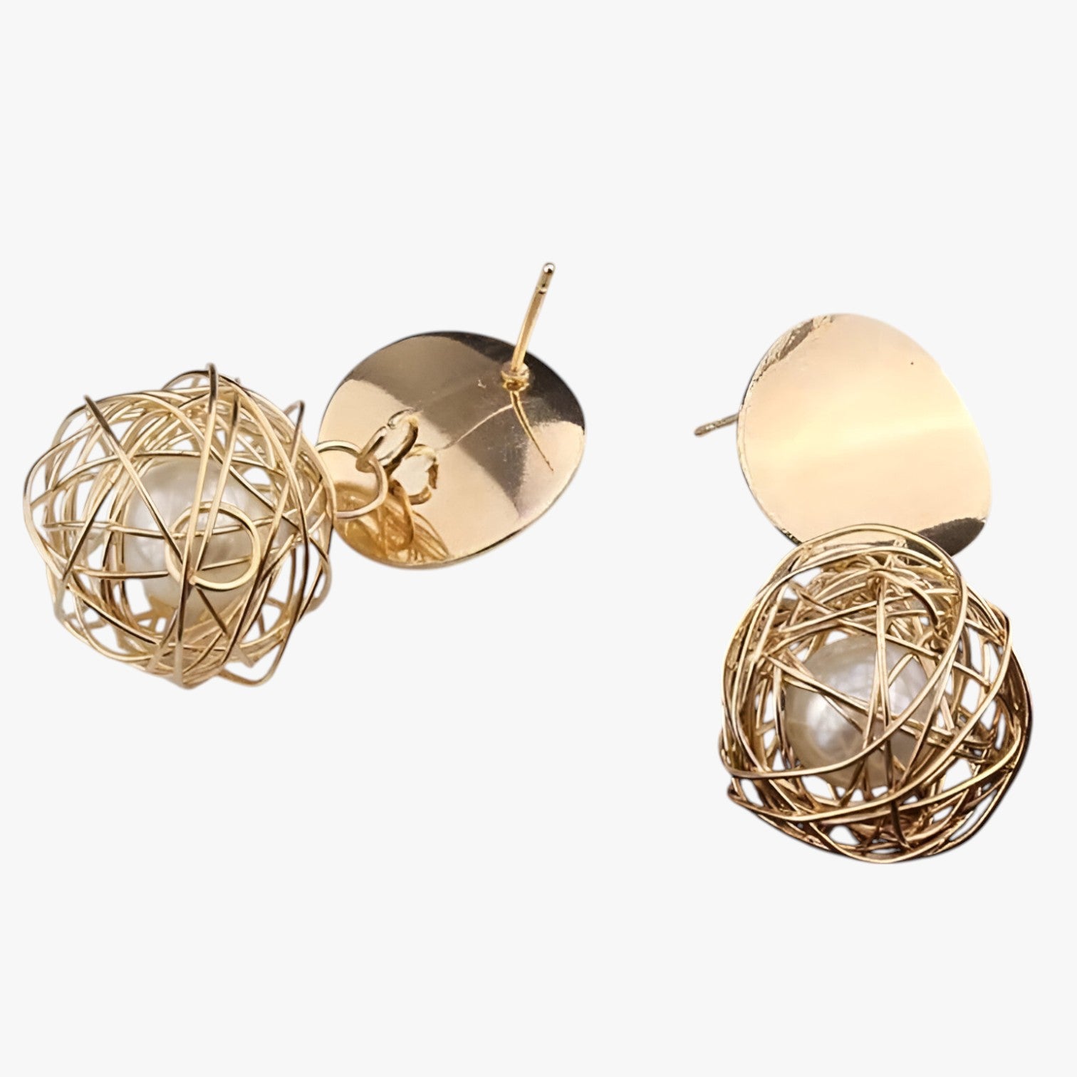 Orecchini a sfera in oro - con un tocco vintage Donna - - donna EARRINGS jewelry New Fashion Earrings orecchini orecchini sfera sfera tocco vintage womens earring - Concept Palermo