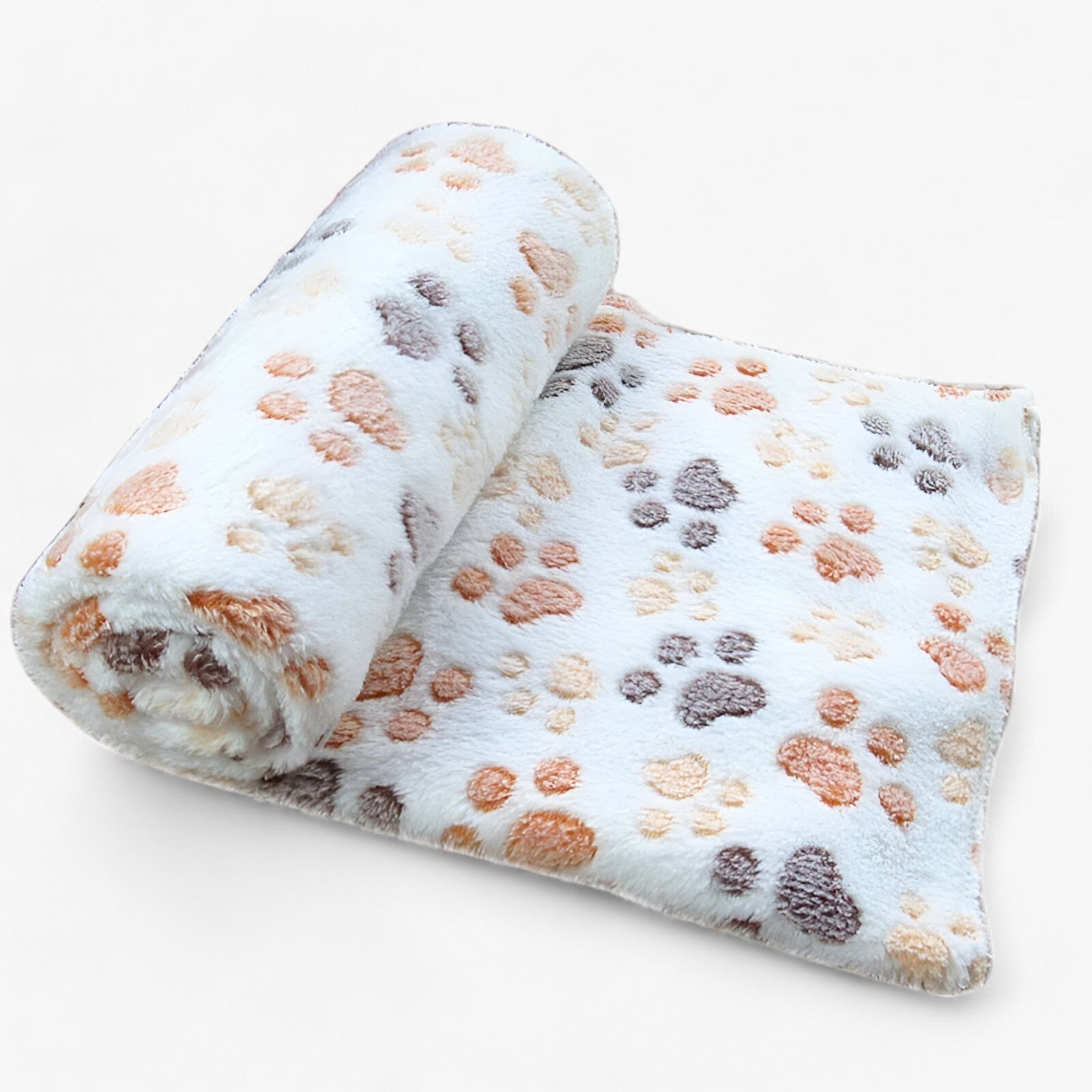 Coperte in Pile Calde per Animali Domestici Uomo - Bianco 60X40 cm - animali calde coperte coperte pile cozy dog bed domestici pet bed pets & supplies pile uomo - Concept Palermo