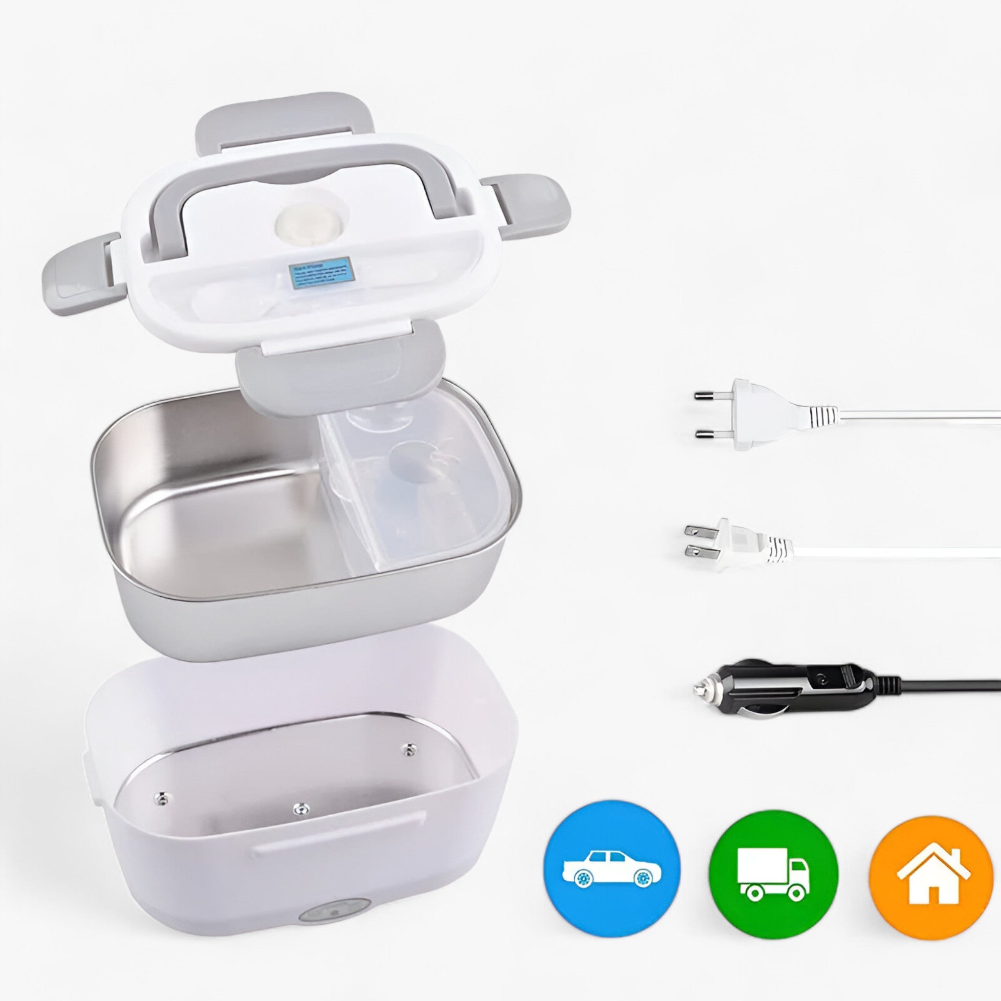 Lunch Box Elettrica - Scaldavivande Portatile per Ufficio e Scuola - - elettrica kitchen & dining lunch lunch box lunch elettrica portatile scaldavivande scuola ufficio - Concept Palermo