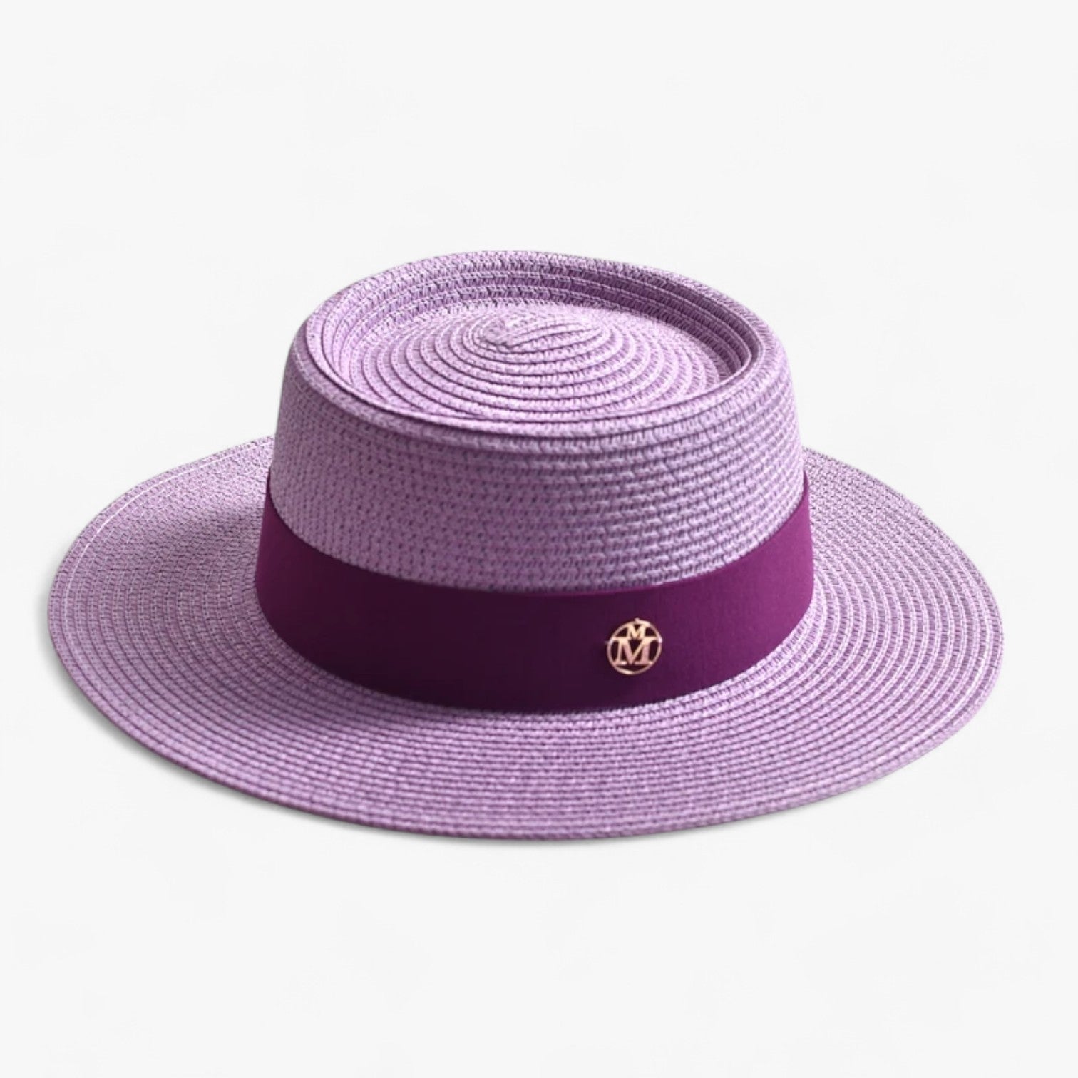 Cappello di paglia - Stile, leggero e adatto ai viaggi - lichtpaars 56-58CM - adatto bucket hats cappello cappello paglia hat Hat for girls leggero paglia stile viaggi women hat women's hat - Concept Palermo