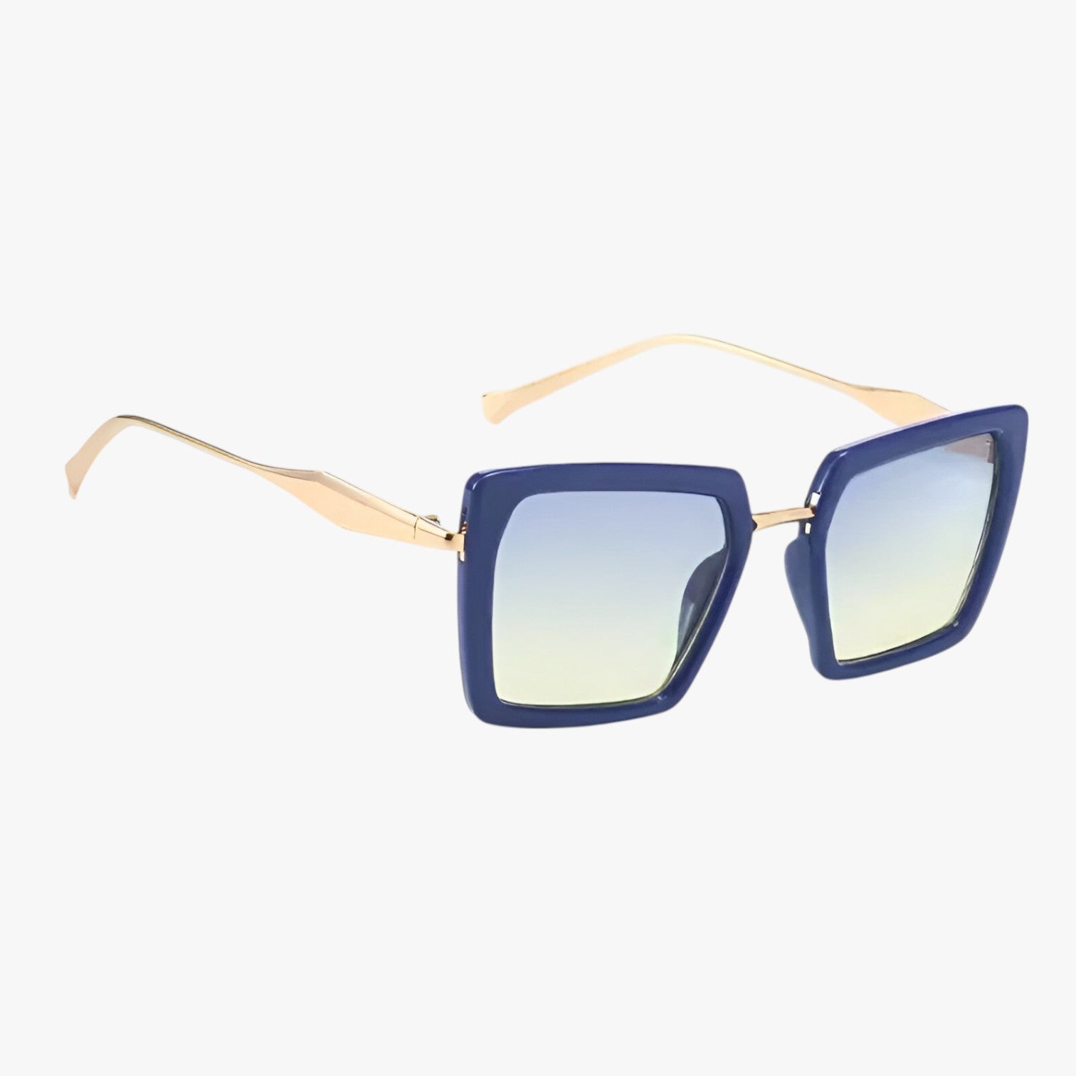 Occhiali da sole vintage quadrati con lenti verde scuro - - Fashion Sunglasses lenti occhiali occhiali sole quadrati scuro sole sun glasses sunglasses vintage womens sun glasses - Concept Palermo