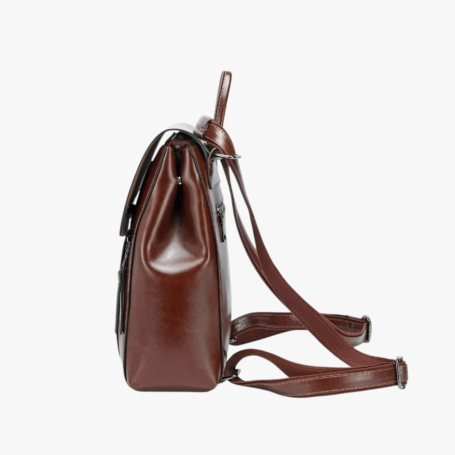 Zaino in Pelle per Scuola e Lavoro Donna - - Bags donna lavoro pelle scuola women bags Women's handbags zaino zaino pelle - Concept Palermo