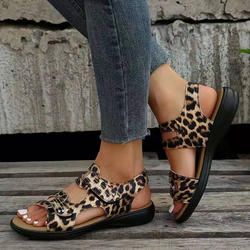 Sandali Ortopedici da Donna Bianchi - Sandali Estivi Comodi ed Ergonomici - Leopardo - cross-from-pantino-9119625412954 dames July men's men's fashion New-google orthopedische orthopedische sandalen sandalen - Concept Palermo