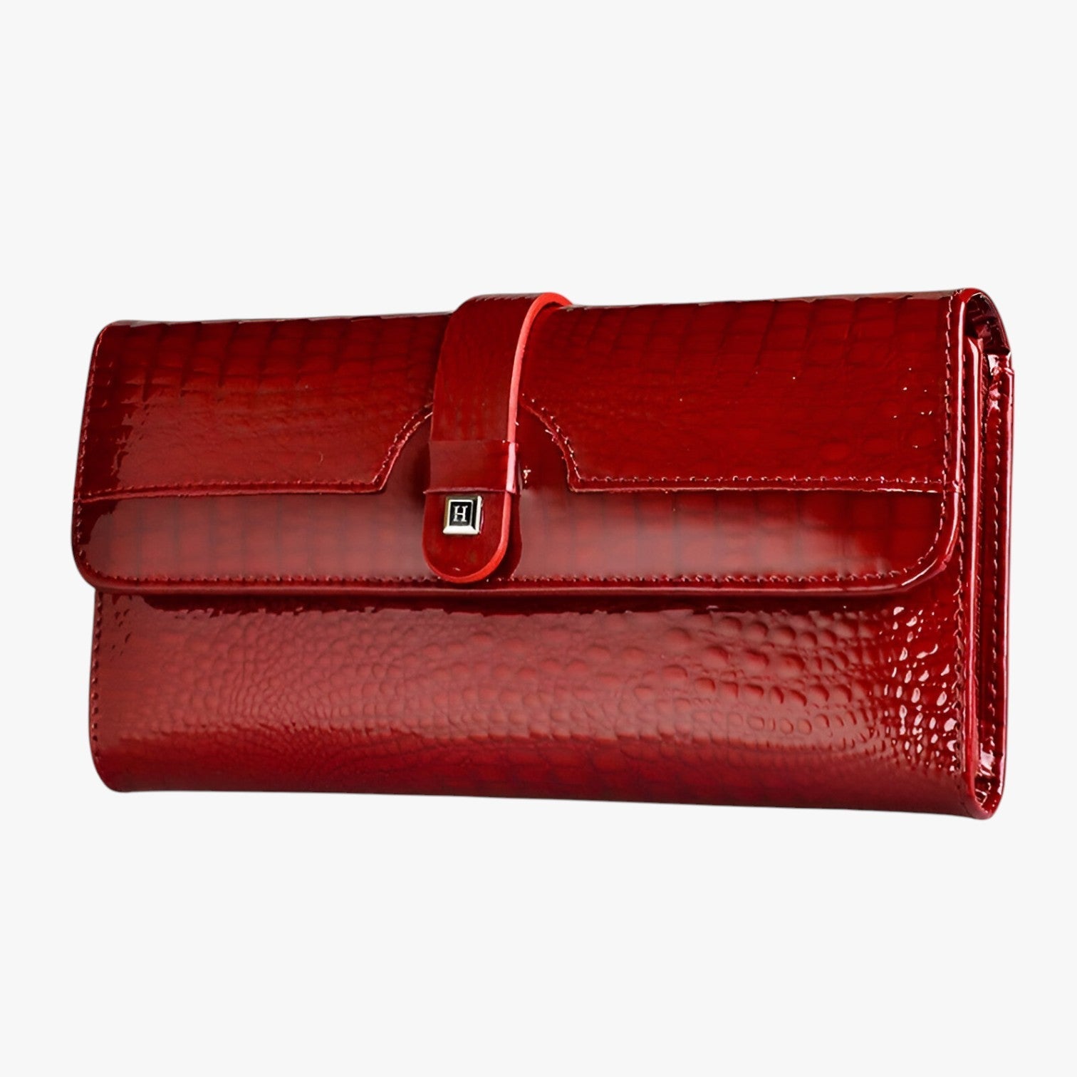 Borsa di design di lusso – Clutch e portafoglio in pelle lucida Donna - - borsa borsa design clutch design donna lucida pelle portafoglio wallet womens wallet - Concept Palermo