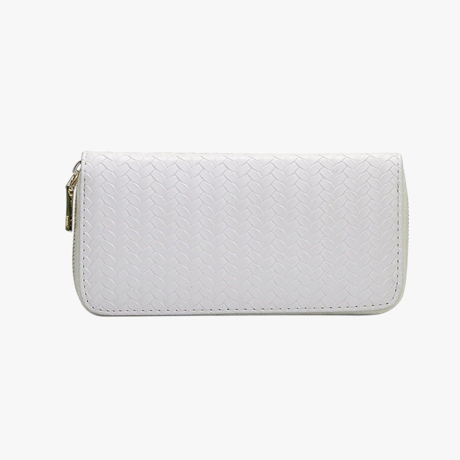 Portafoglio lungo con porta telefono e porta carte - Bianco - carte porta portafoglio portafoglio porta telefono wallet wallets womens wallet - Concept Palermo