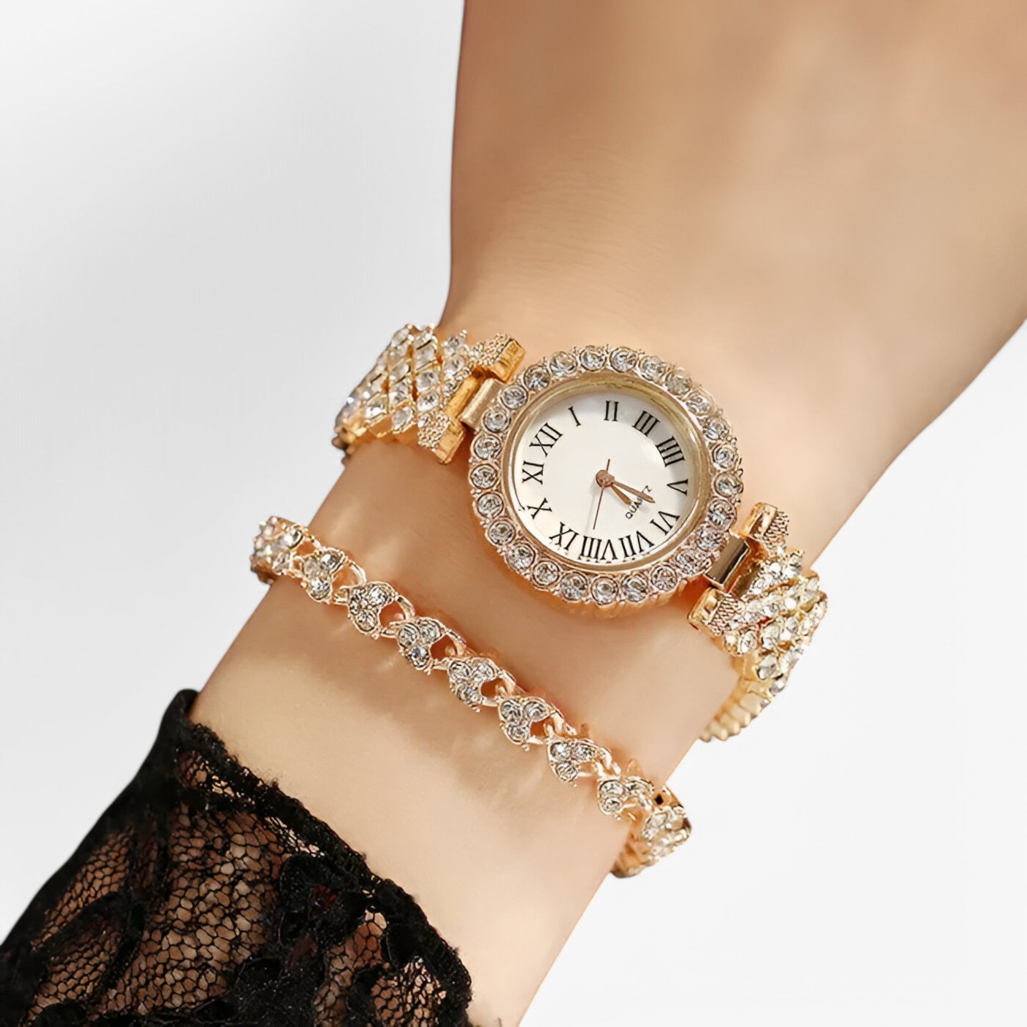 Orologio in oro rosa con diamanti - - diamanti female watch orologio orologio diamanti watch for women watches - Concept Palermo