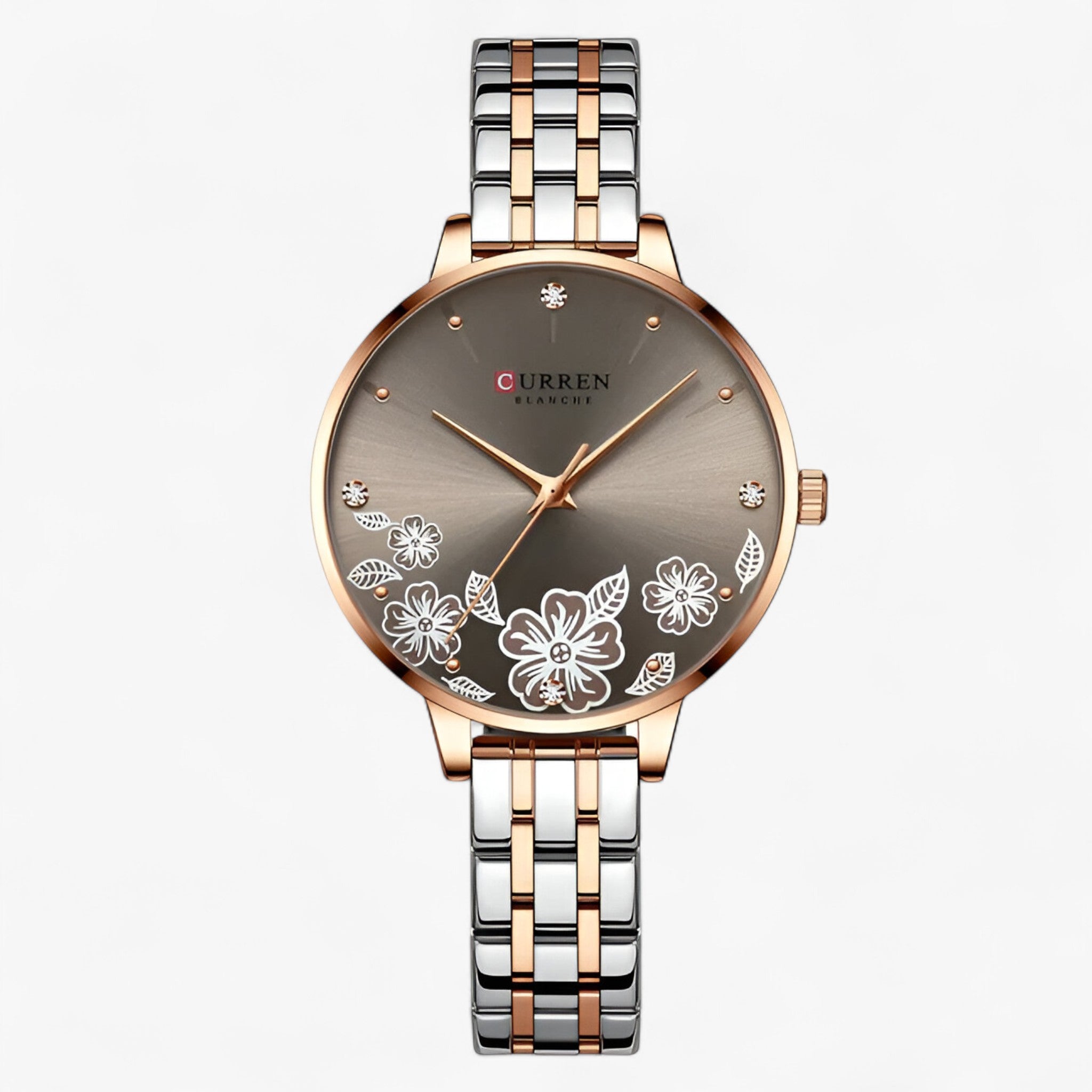 Orologio da donna ultrasottile in acciaio inossidabile al quarzo - Marrone - acciaio donna female watch inossidabile orologio orologio donna quarzo ultrasottile watch for women watches - Concept Palermo
