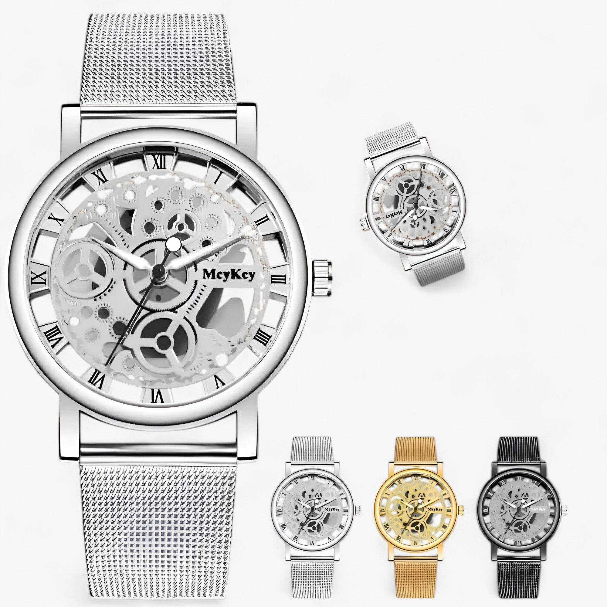 Orologio scheletrico alla moda - orologio in metallo per donne Oro - - alla donne ladies watch metallo moda orologio orologio scheletrico scheletrico watch for women watches WOMEN women watch wrist watches for women - Concept Palermo