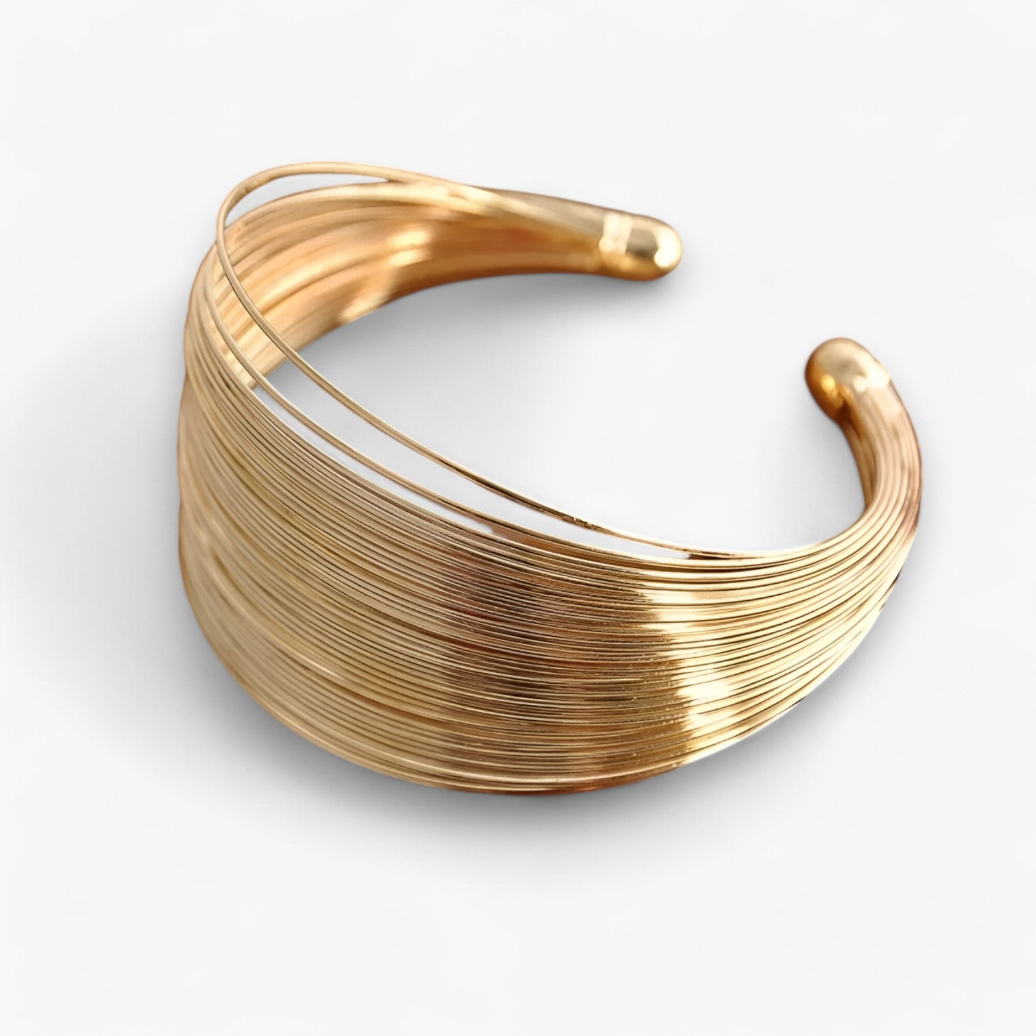 Bracciale Cuff Multi-Strato in Oro Vintage – Bracciale Regolabile da Donna - - Accessories Jewelry bracciale bracciale cuff BRACELETS cuff donna jewelry multi regolabile strato - Concept Palermo