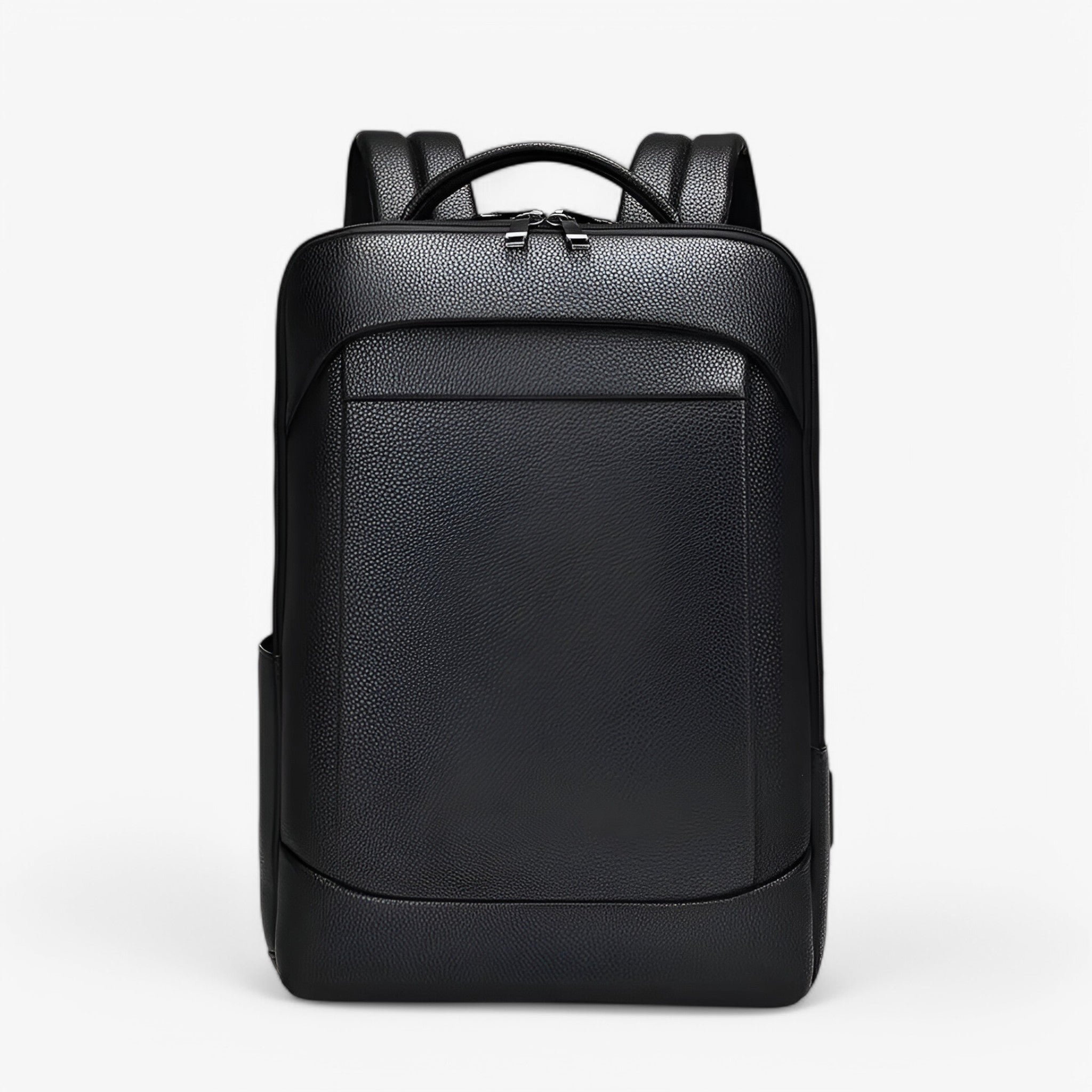 Zaino in Pelle con USB Uomo - Alta Qualita, Consegna Rapida - Nero-C - accessoires bags pelle tassen uomo zaino zaino pelle - Concept Palermo