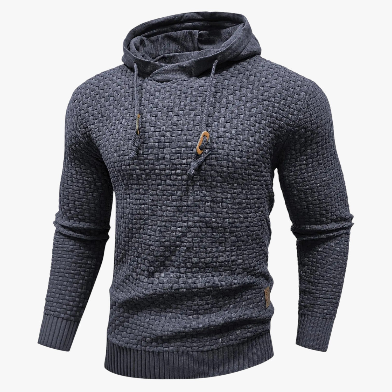 Felpa con cappuccio oversize da uomo, casual e comoda, primaverile - Gunmetal Gray S - cappuccio casual comoda felpa felpa cappuccio men's sweater oversize primaverile Sweater sweater men sweaters - Concept Palermo