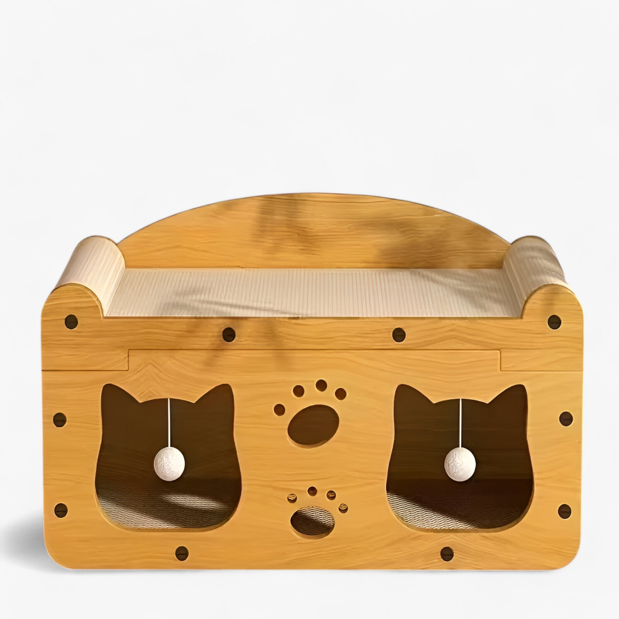 Letto per gatti e graffiatore 2-in-1 Uomo - Marrone - gatti graffiatore letto letto gatti pets & supplies uomo - Concept Palermo