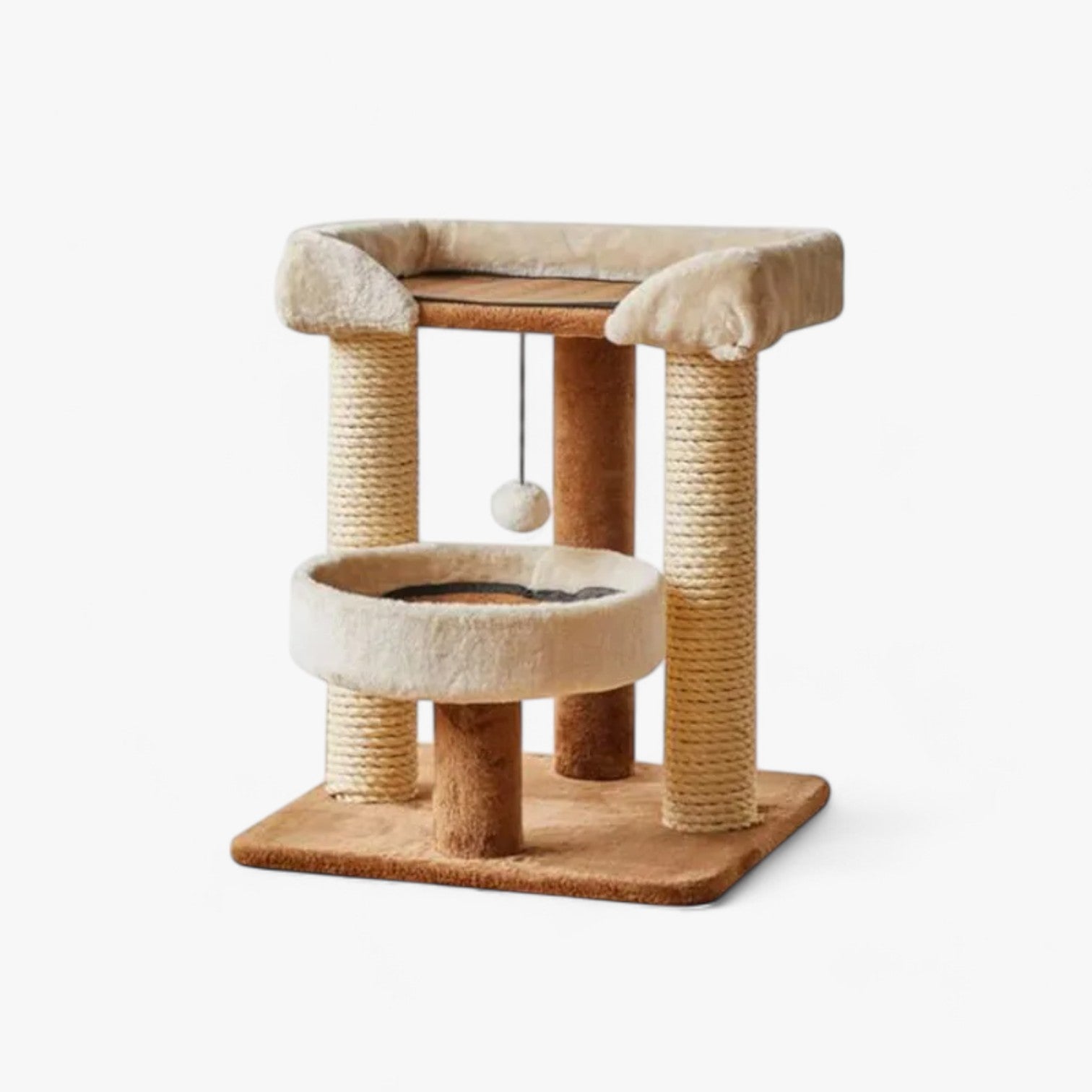 Grande Nido per Gatti con Divertimento per Arrampicare e Grattare - BIANCO - arrampicare cats divertimento gatti grattare nido nido gatti pet PET SUPPLIES pets & supplies - Concept Palermo