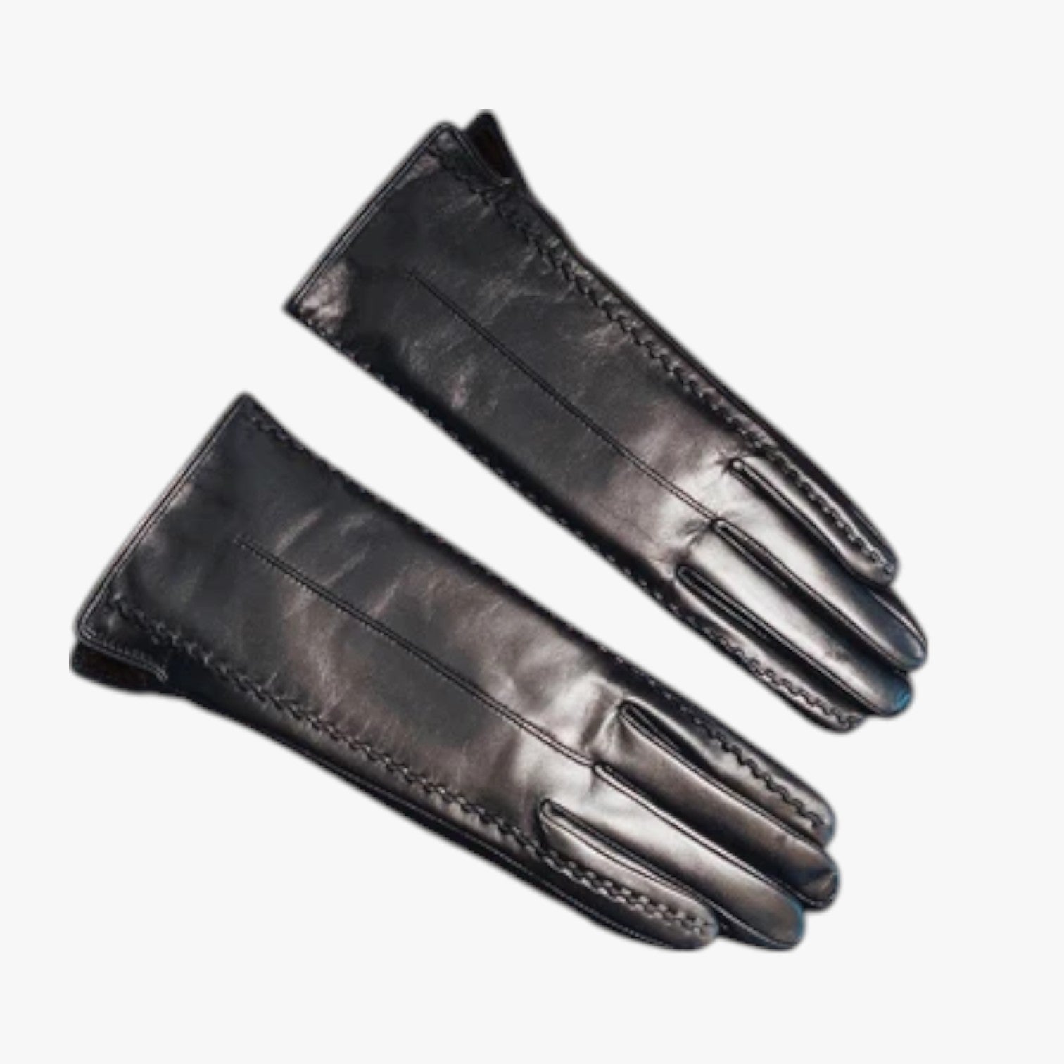 Guanti Invernali Donna in Pelle PU Touchscreen & Antivento Rosso - - antivento donna gloves guanti guanti invernali invernali leah | guanti invernali donna in pelle pu touchscreen & antivento - €25 pelle touchscreen winter gloves - Concept Palermo