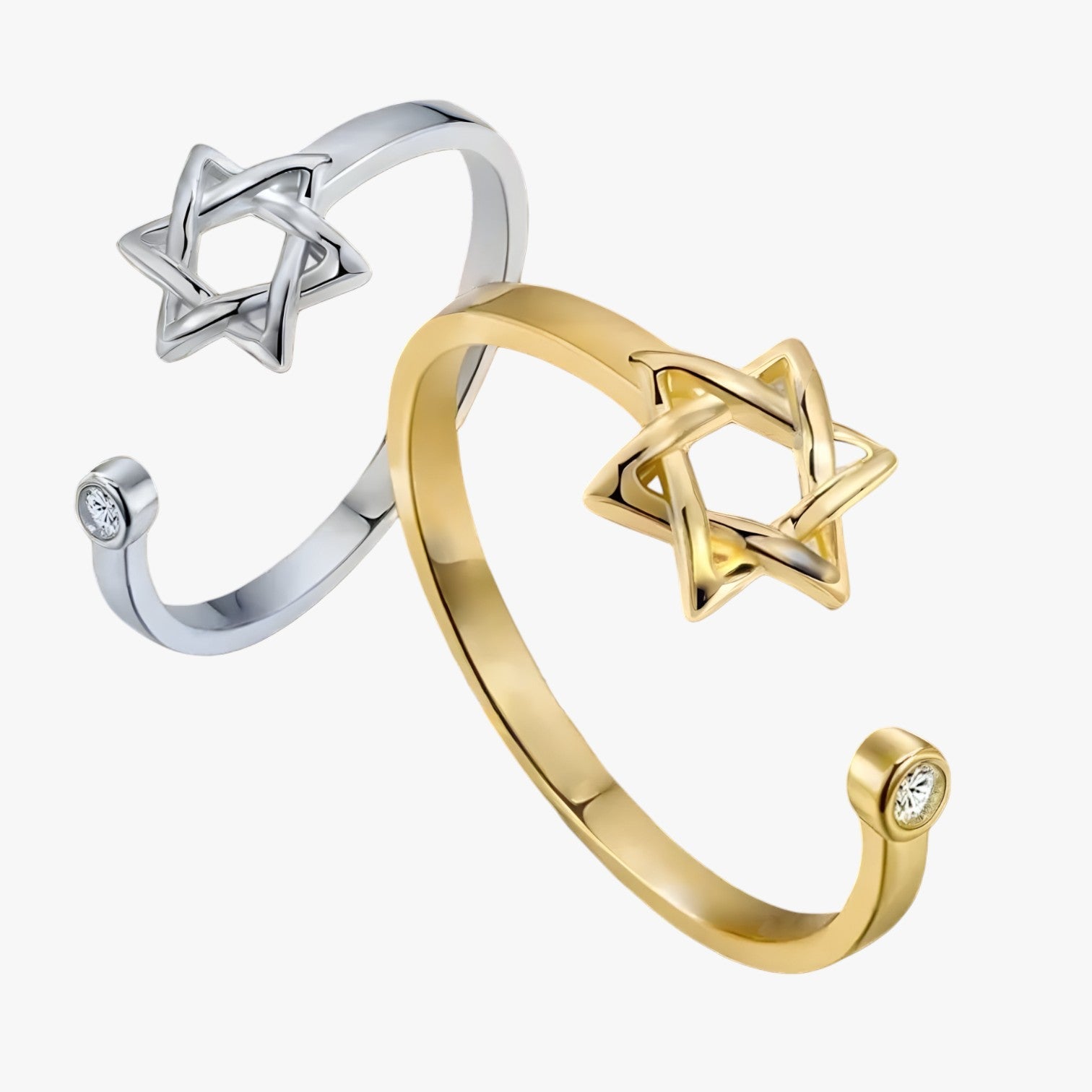 Anello in zircone ster - Regolabile e bellezza senza tempo - - Accessories Jewelry anello anello zircone bellezza jewelry regolabile Rings ster tempo womens ring zircone - Concept Palermo