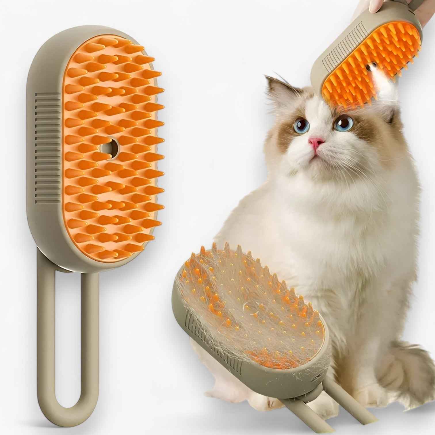 Spazzola elettrica a vapore e massaggio per animali domestici Lino Uomo - - animali domestici elettrica lino massaggio pet pet accessories PET SUPPLIES spazzola spazzola elettrica uomo - Concept Palermo