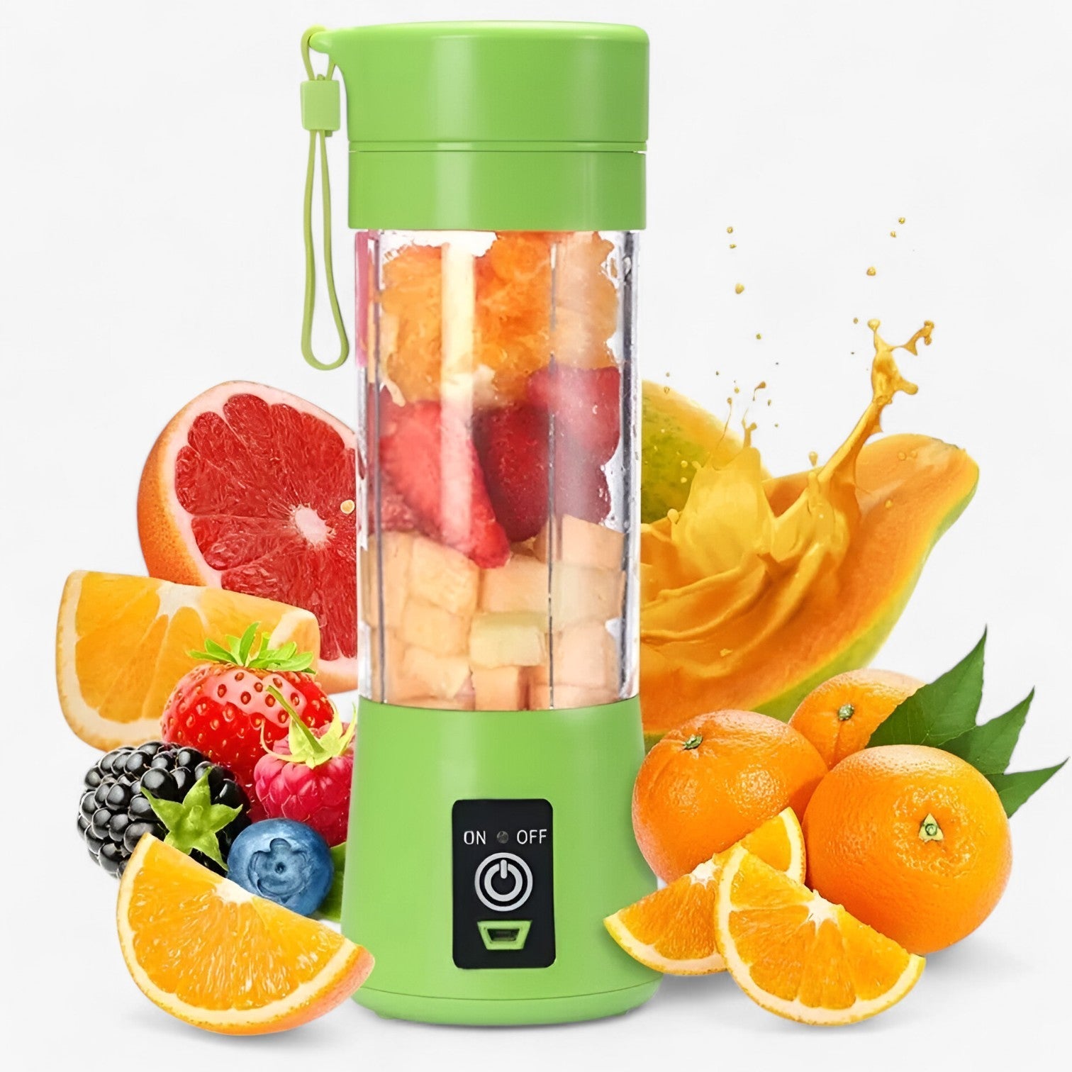 Estrattore USB portatile: Smoothie freschi in qualsiasi momento e ovunque Uomo - Verde - estrattore estrattore portatile freschi Kitchen kitchen & dining kitchen accessory kitchen gadgets momento ovunque portatile qualsiasi - Concept Palermo