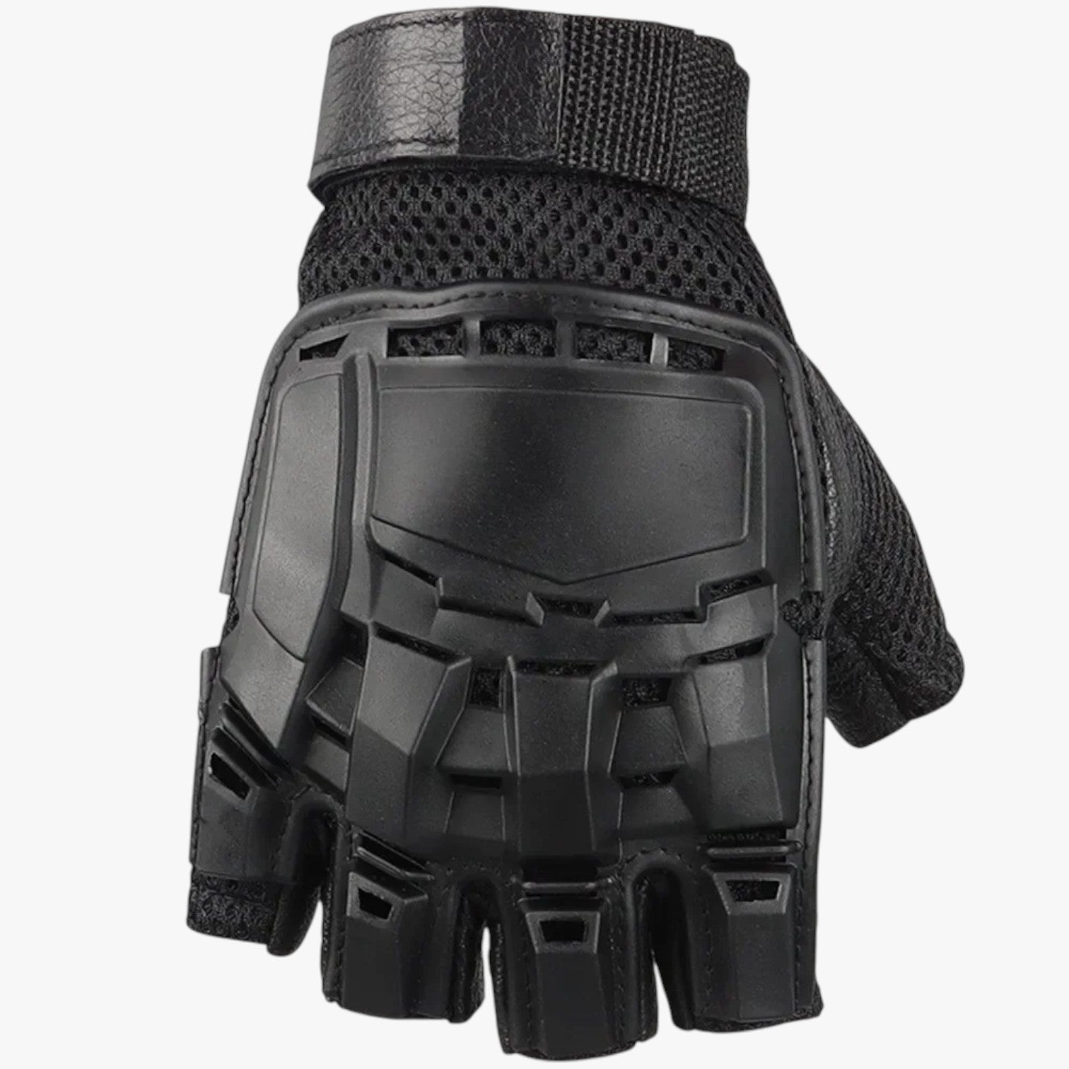 Guanti Tattici Traspiranti Neri per Moto e Bici da Uomo in Tessuto Tecnico - mezza dita nera - bici gloves gloves for men guanti guanti tattici karson | guanti tattici traspiranti per moto e bici - €25 mens gloves moto tattici traspiranti uomo - Concept Palermo