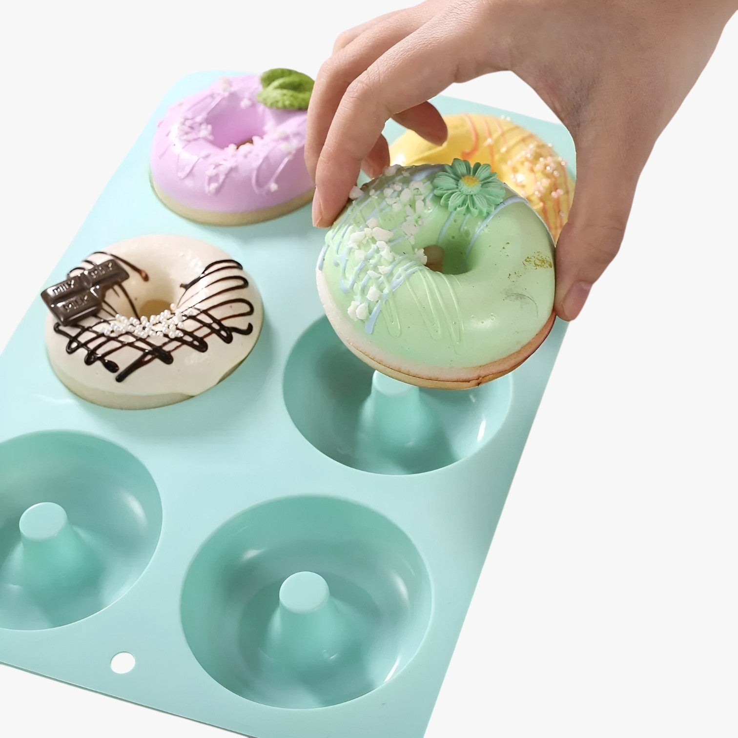 Stampo in silicone per ciambelle e dolci 6 in 1 Donna - - ciambelle dolci donna Kitchen kitchen & dining kitchen tools silicone stampo stampo silicone - Concept Palermo