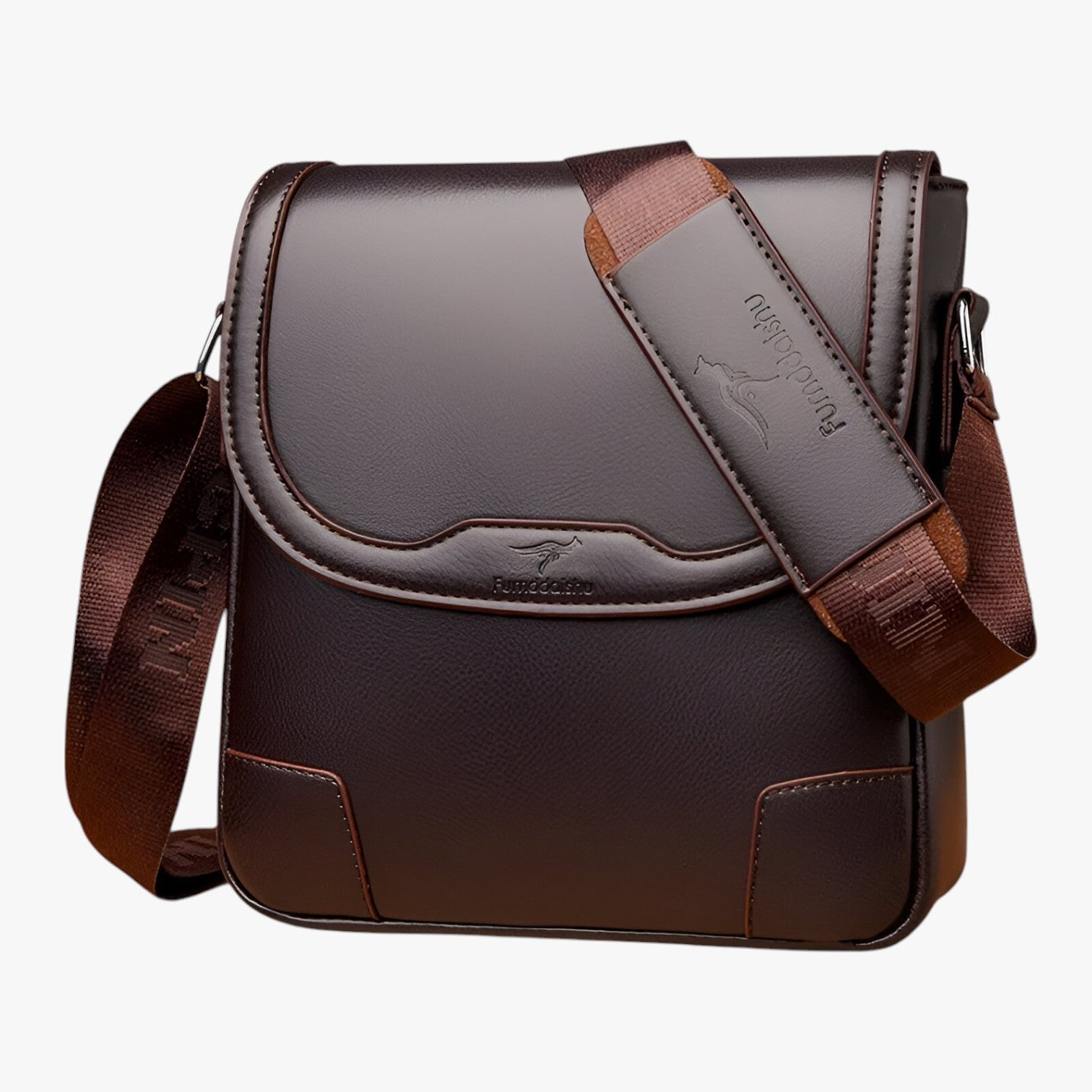 Borsa a Spalla di Lusso in Pelle –, Compatta e Pratica Uomo - - Bags borsa borsa spalla compatta mens bag pelle pratica Shoulder Bags spalla uomo - Concept Palermo