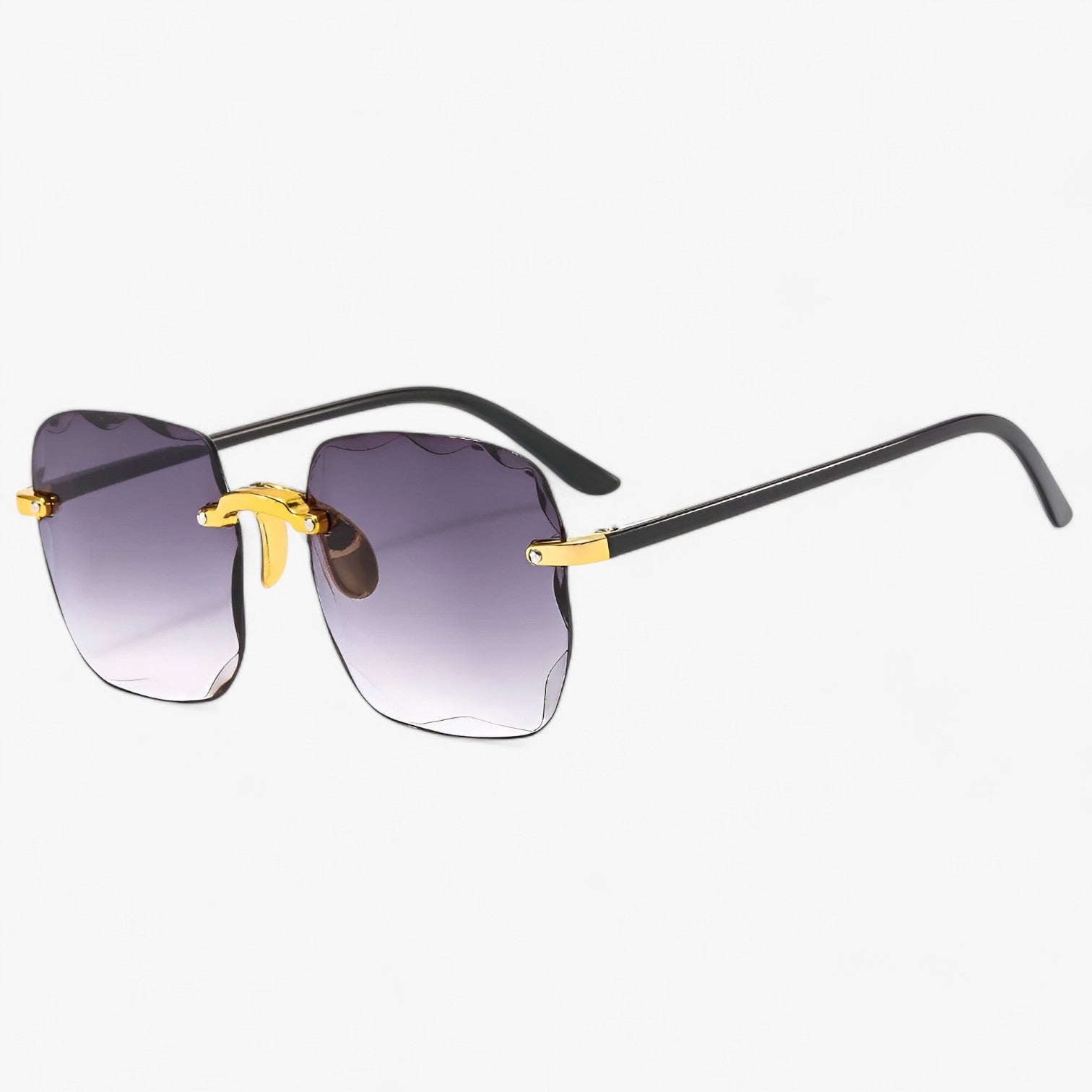 Occhiali da sole senza montatura con protezione UV Uomo - Grigio - Fashion Sunglasses montatura occhiali occhiali sole protezione sole sunglasses uomo WOMEN - Concept Palermo