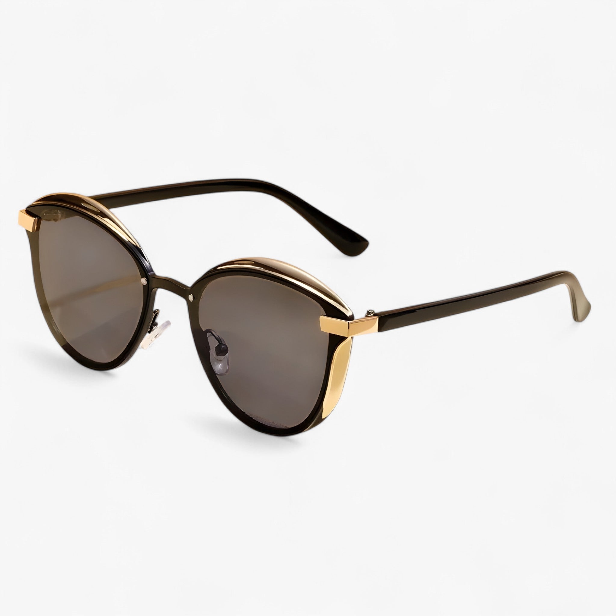 Occhiali da Sole Cat-Eye Vintage Uomo - Nero - accessoires occhiali occhiali sole sole sunglasses uomo vintage zonnebrillen - Concept Palermo