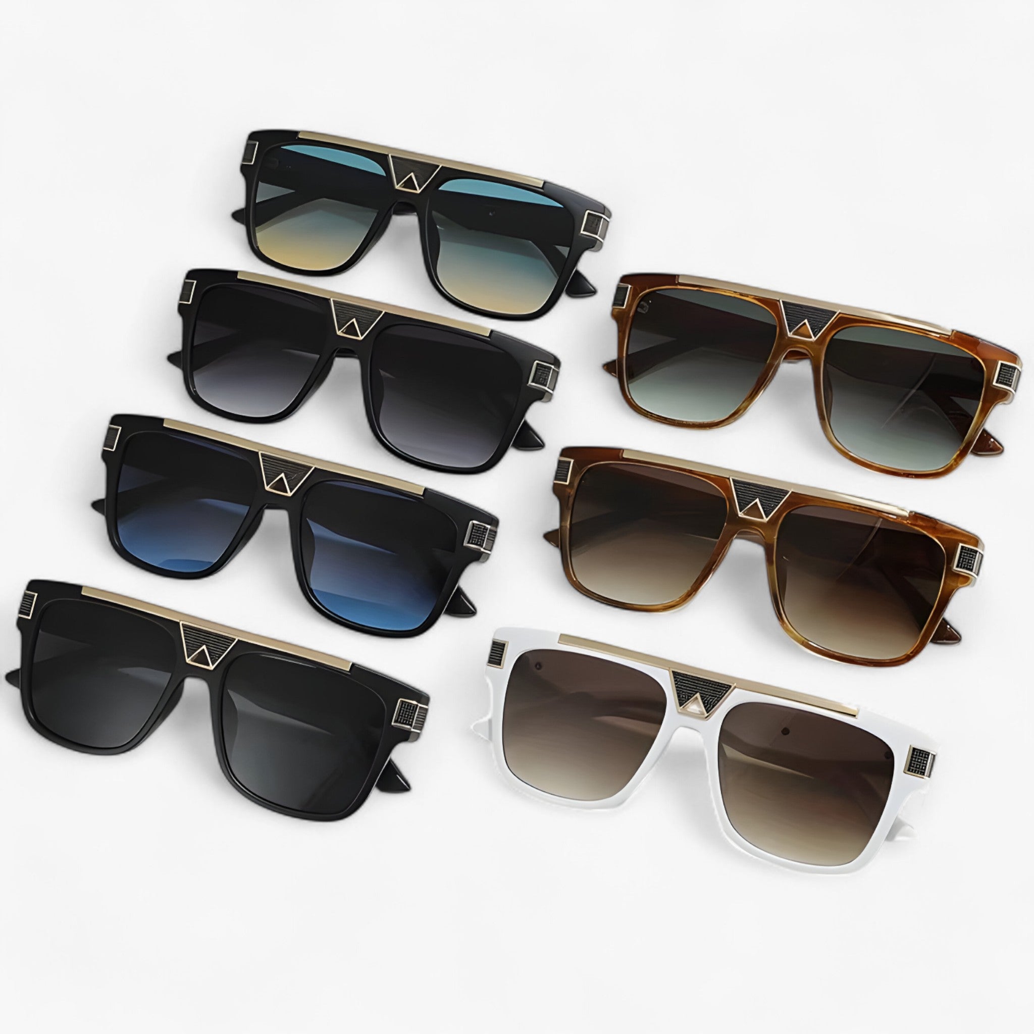 Occhiali da sole vintage con montatura pilota Uomo - - Fashion Sunglasses men sunglasses polarized mens sunglasses montatura occhiali occhiali sole pilota Polarized man sunglasses polarized sunglasses women sole Sunglasses sunglasses polarized men uomo vintage - Concept Palermo