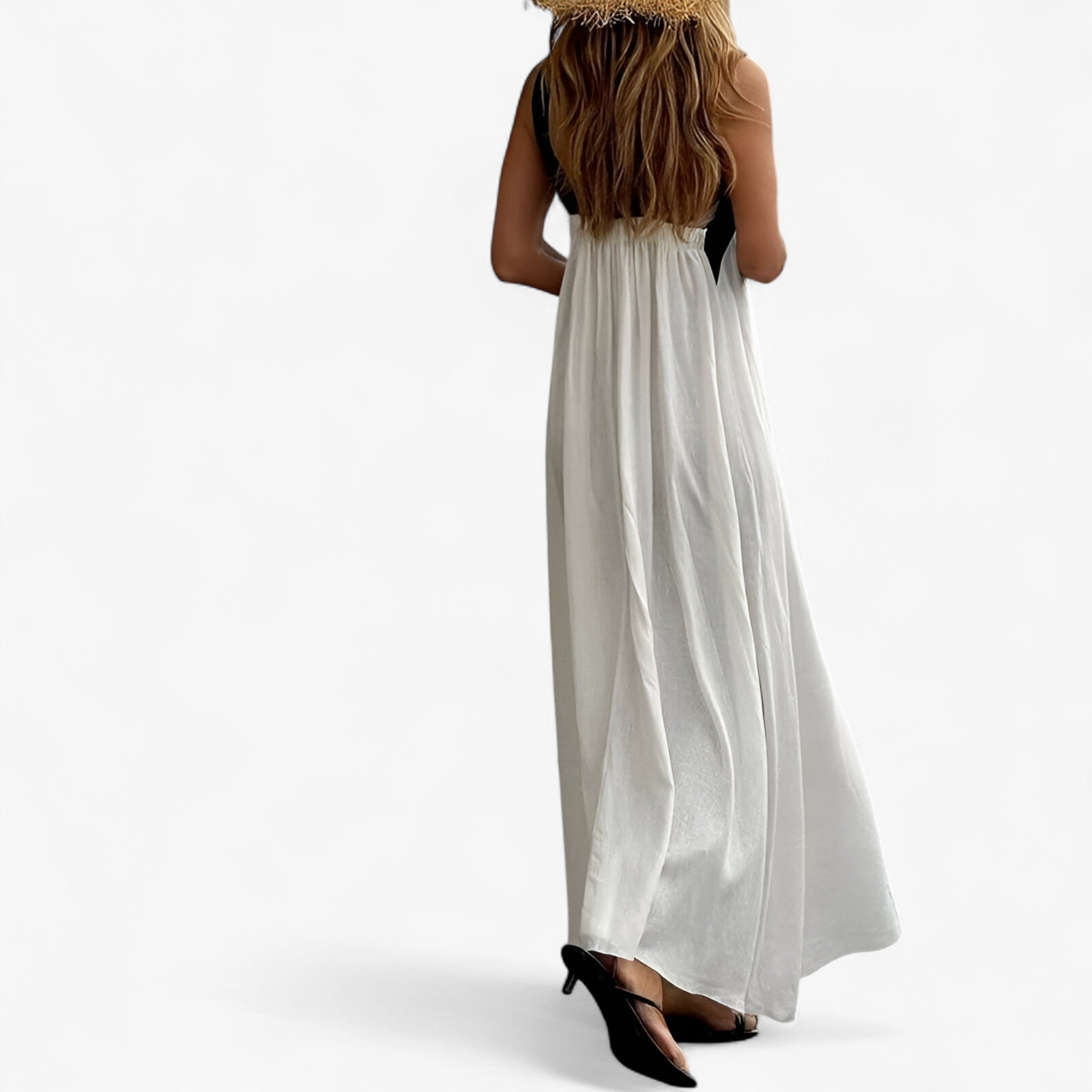 Abito con scollo all'americana intramontabile Donna Bordeaux Donna - - abito abito scollo americana bordeaux casual dresses donna dresses intramontabile moda mujer ropa scollo spring summer - Concept Palermo