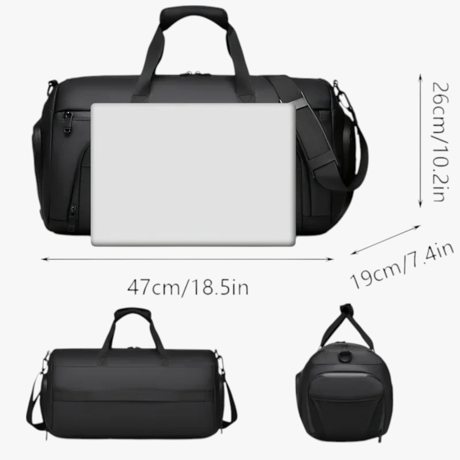 Borsa Sportiva Capiente e Versatile - - bag Bags bags for men borsa borsa sportiva capiente mens bag sportiva versatile - Concept Palermo