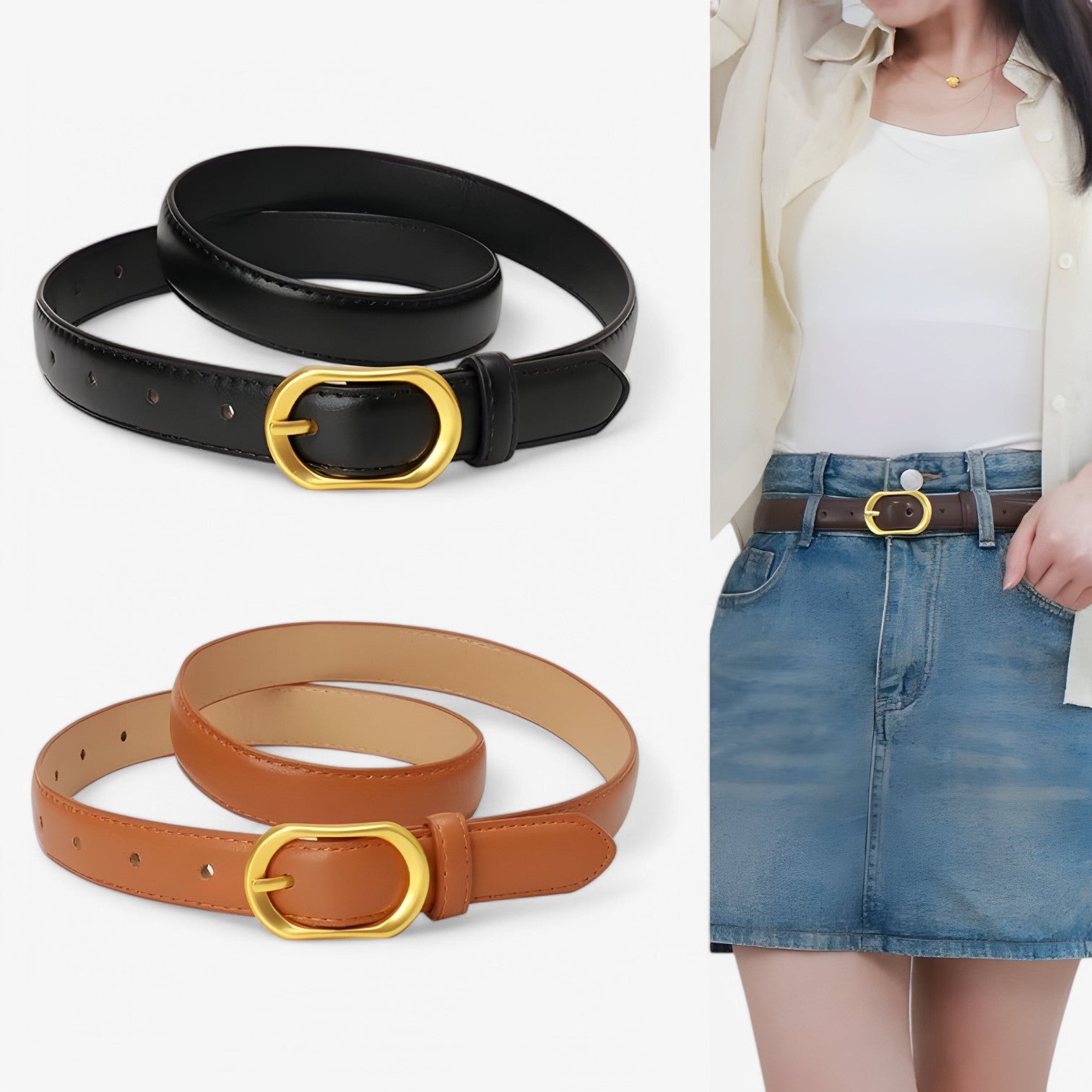 Per Jeans e Abiti Donna - - abiti belts donna jeans jeans abiti waist belt for women Womens belt - Concept Palermo