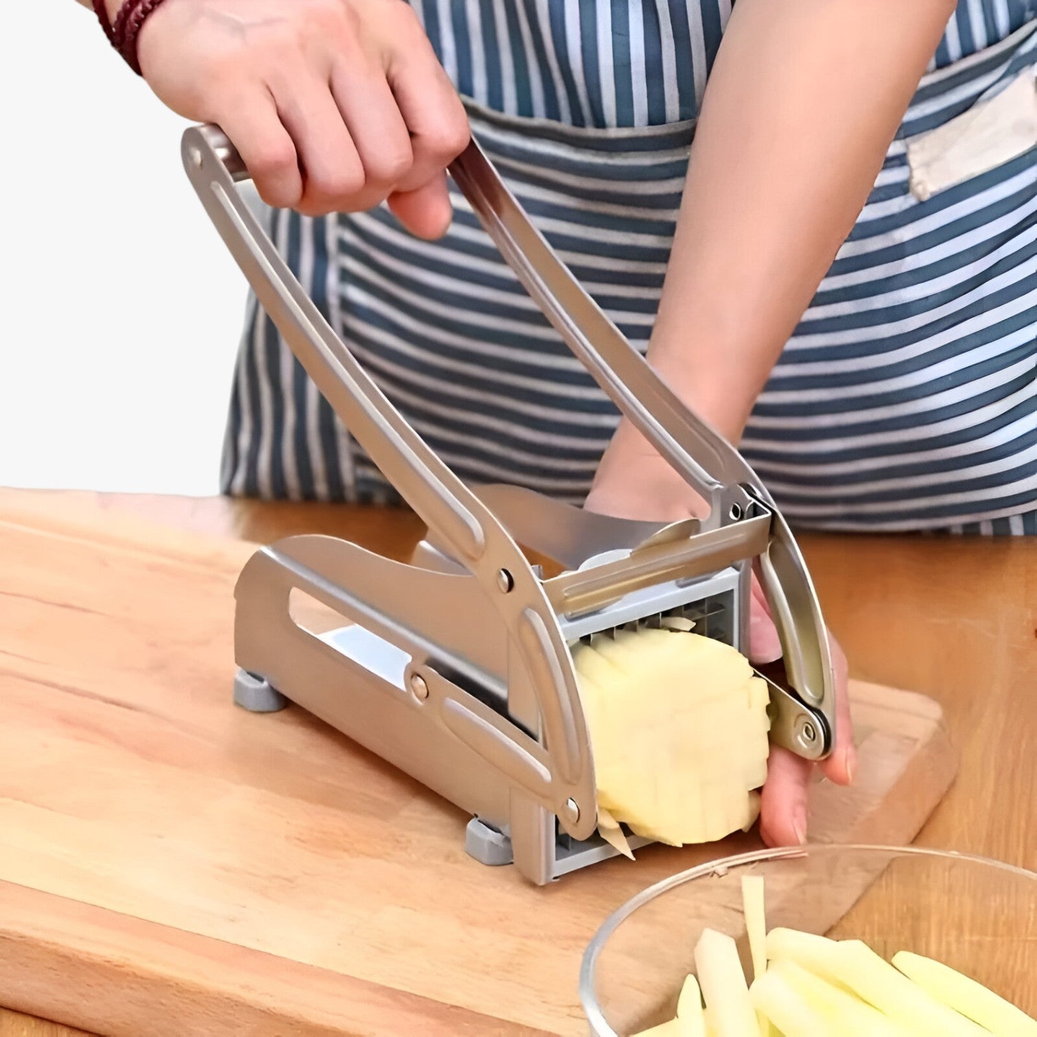 Tagliaverdure Antiscivolo per Patatine e BBQ - - antiscivolo Kitchen kitchen & dining Kitchen Essentials Kitchenware patatine tagliaverdure tagliaverdure antiscivolo - Concept Palermo