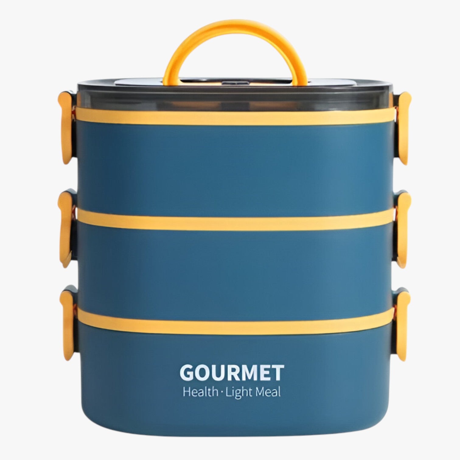Scatola Pranzo da 2000ML a Prova di Perdite con 3 Scomparti Uomo - Blu 3 2000ml - Kitchen kitchen & dining lunch box perdite pranzo prova scatola scatola pranzo scomparti uomo - Concept Palermo