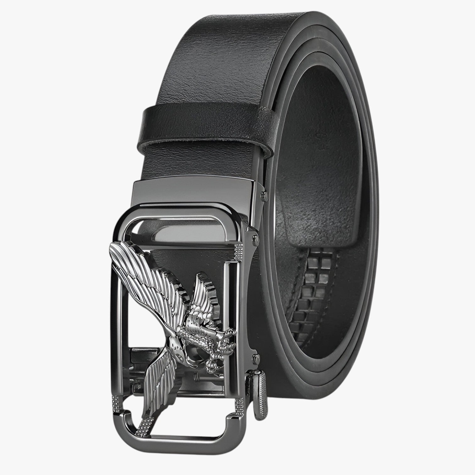 Stile Fiero Cintura in Vera Pelle con Fibbia Aquila Uomo - nero - aquila Belts belts for men cintura fibbia fiero Mens belt pelle stile stile fiero - Concept Palermo