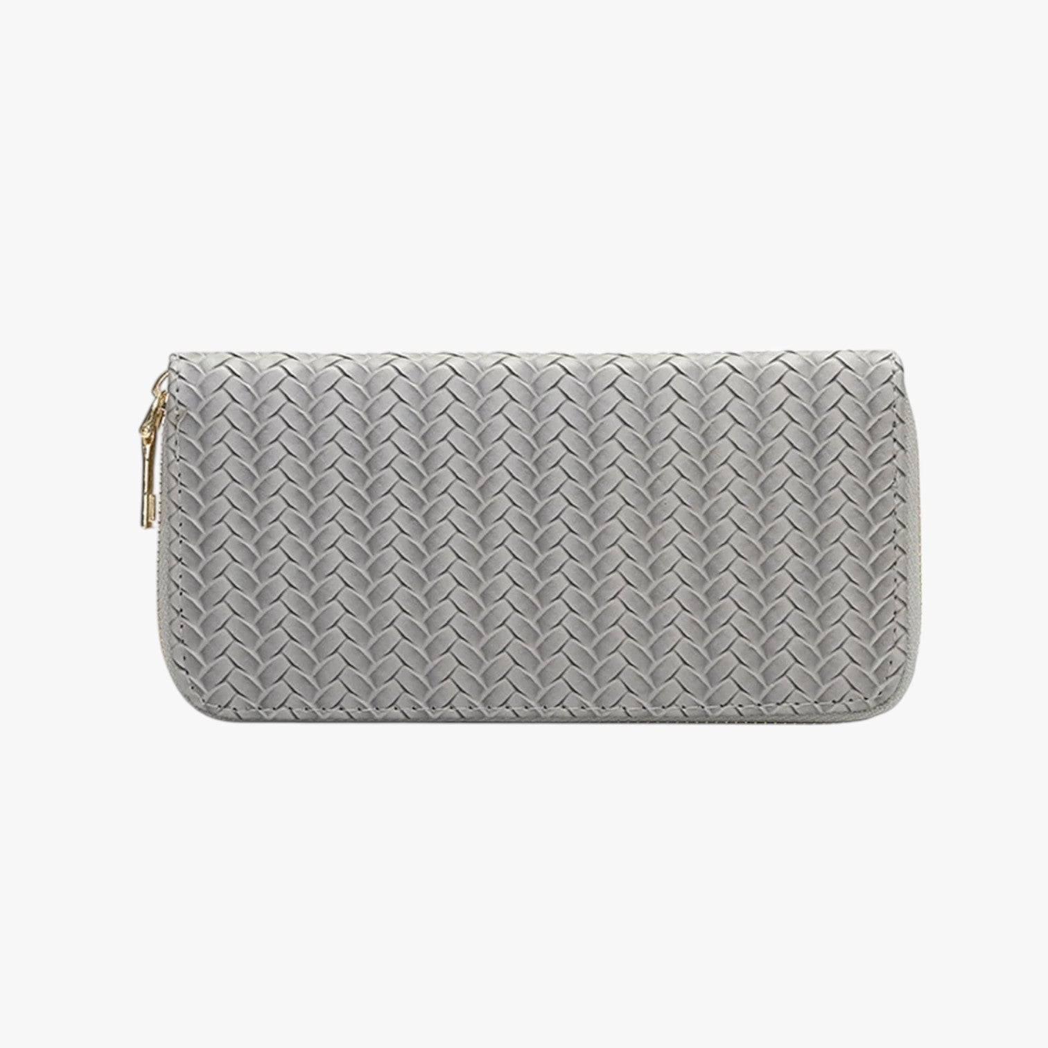 Portafoglio lungo con porta telefono e porta carte - Grigio - carte porta portafoglio portafoglio porta telefono wallet wallets womens wallet - Concept Palermo