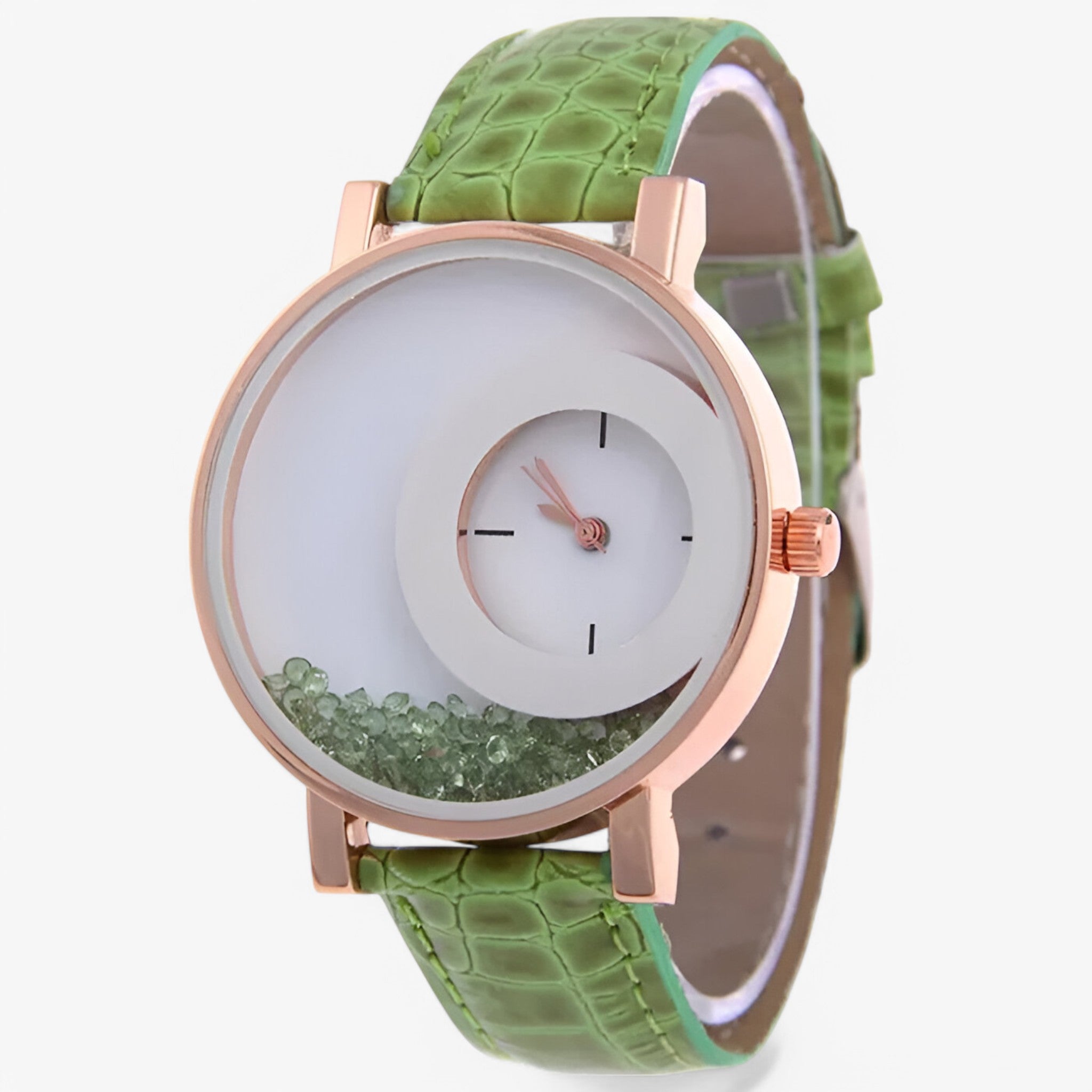 Orologio da donna con quadrante brillante - Verde - brillante donna female watch orologio orologio donna quadrante watch for women watches - Concept Palermo