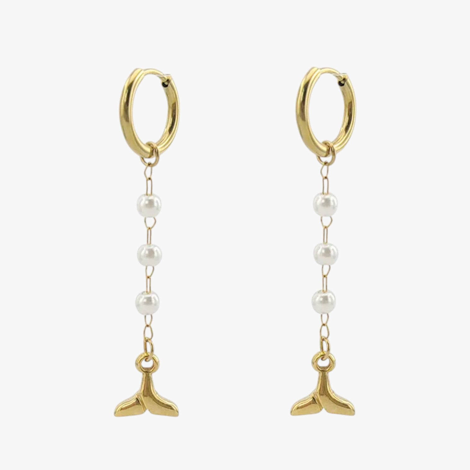Orecchini koi estivi in acciaio colorato Donna - Coda di pesce - acciaio colorato donna EARRINGS Earrings for Women Girls estivi jewelry orecchini orecchini estivi womens earring - Concept Palermo