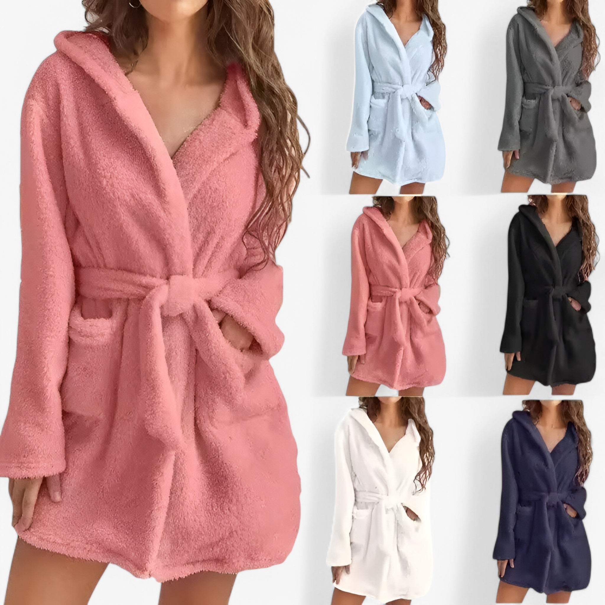 Accappatoio con Cappuccio Caldo e Morbido Uomo - - accappatoio accappatoio cappuccio Bathrobes caldo cappuccio freja | accappatoio con cappuccio caldo e morbido - € uomo - Concept Palermo