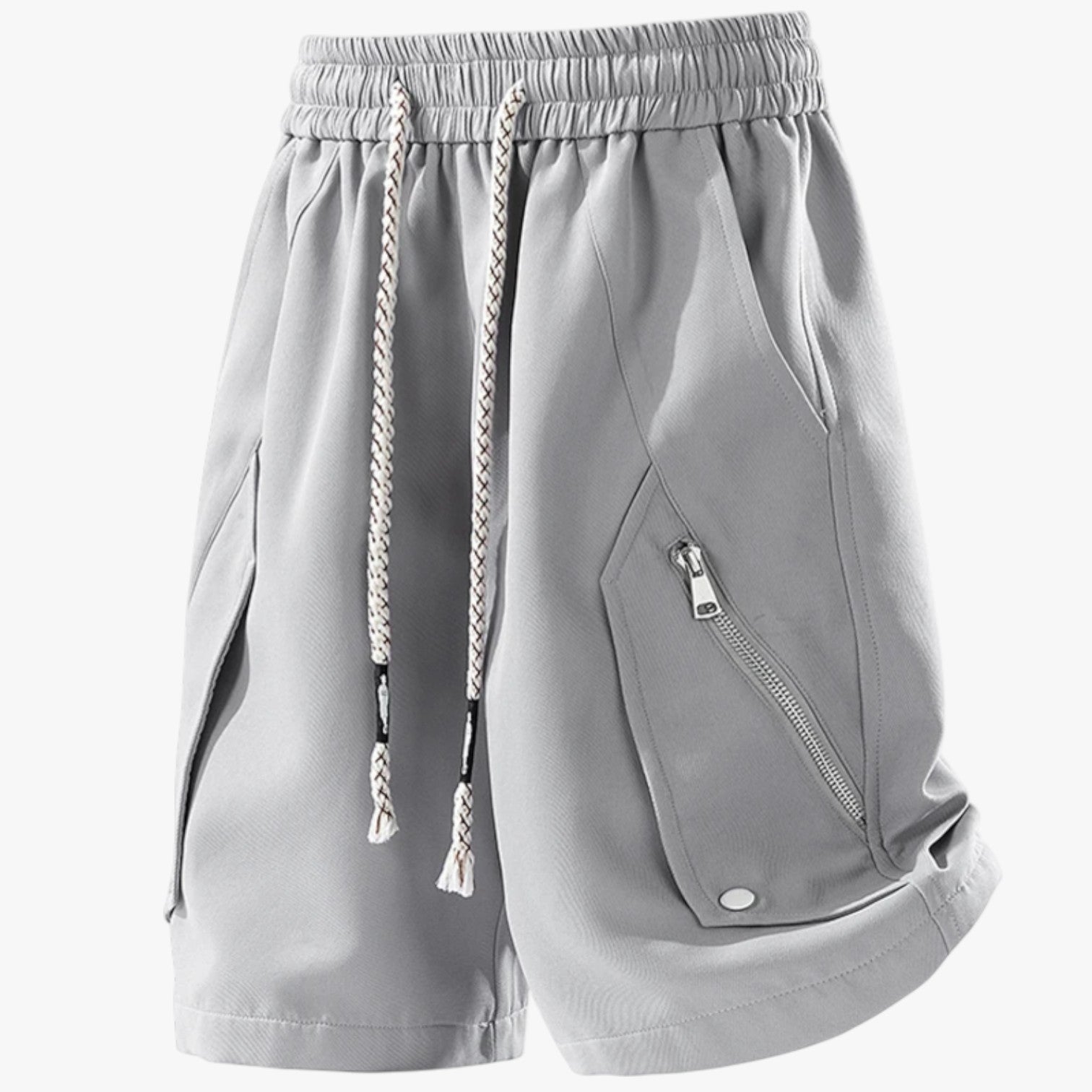 Maxi Comfort - Pantaloncini da uomo leggeri e comodi per l'estate - GRIGIO - comfort comodi estate Herren Shorts komfortable Shorts leggeri pantaloncini shorts shorts for men Summer shorts uomo - Concept Palermo
