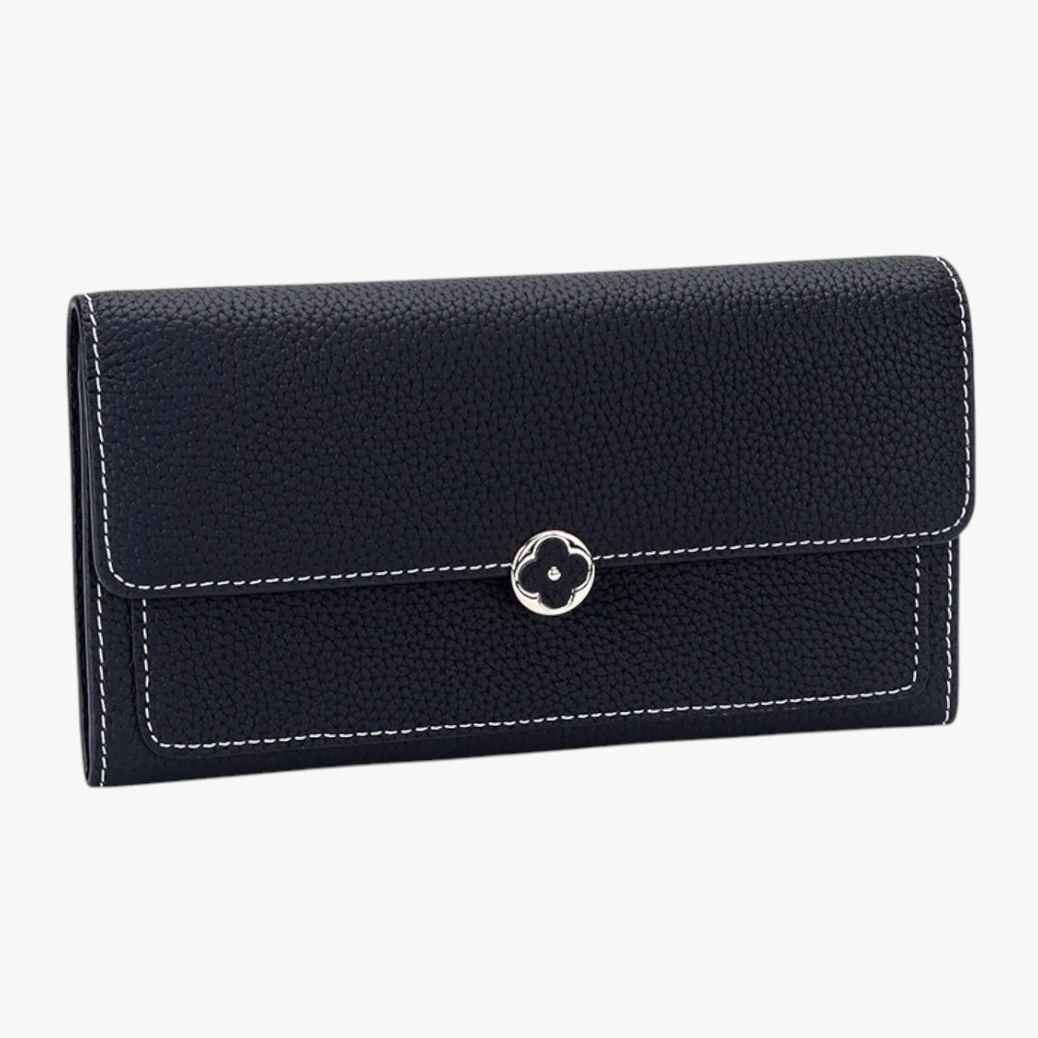 Portafoglio da donna in vera pelle, eleganza e funzionalità - Nero - donna eleganza funzionalità pelle portafoglio portafoglio donna vera wallet wallets womens wallet - Concept Palermo