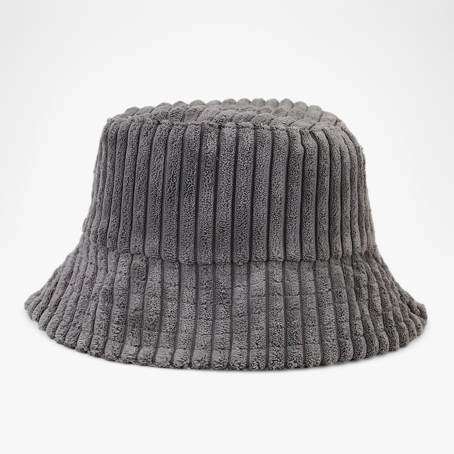 Cappello a secchiello pieghevole in cotone – Protezione contro il sole - Grigio 54-58cm - bucket hats cappello cappello secchiello contro cotone hat Hat for girls pieghevole protezione secchiello sole summer hat Sun Hats women hat - Concept Palermo