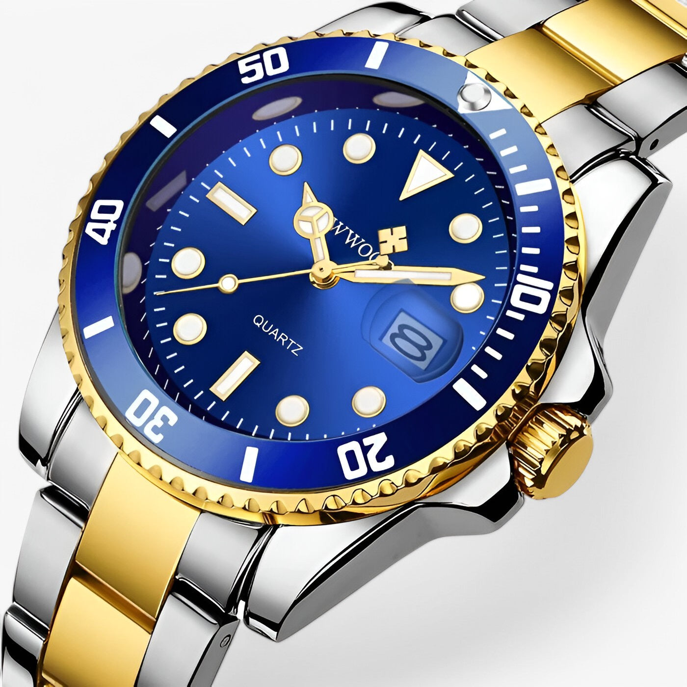 Orologio da Uomo di Lusso in Acciaio Inox Argento, Elegante e Resistente - - accessoires acciaio horloges inox orologio orologio acciaio watches - Concept Palermo