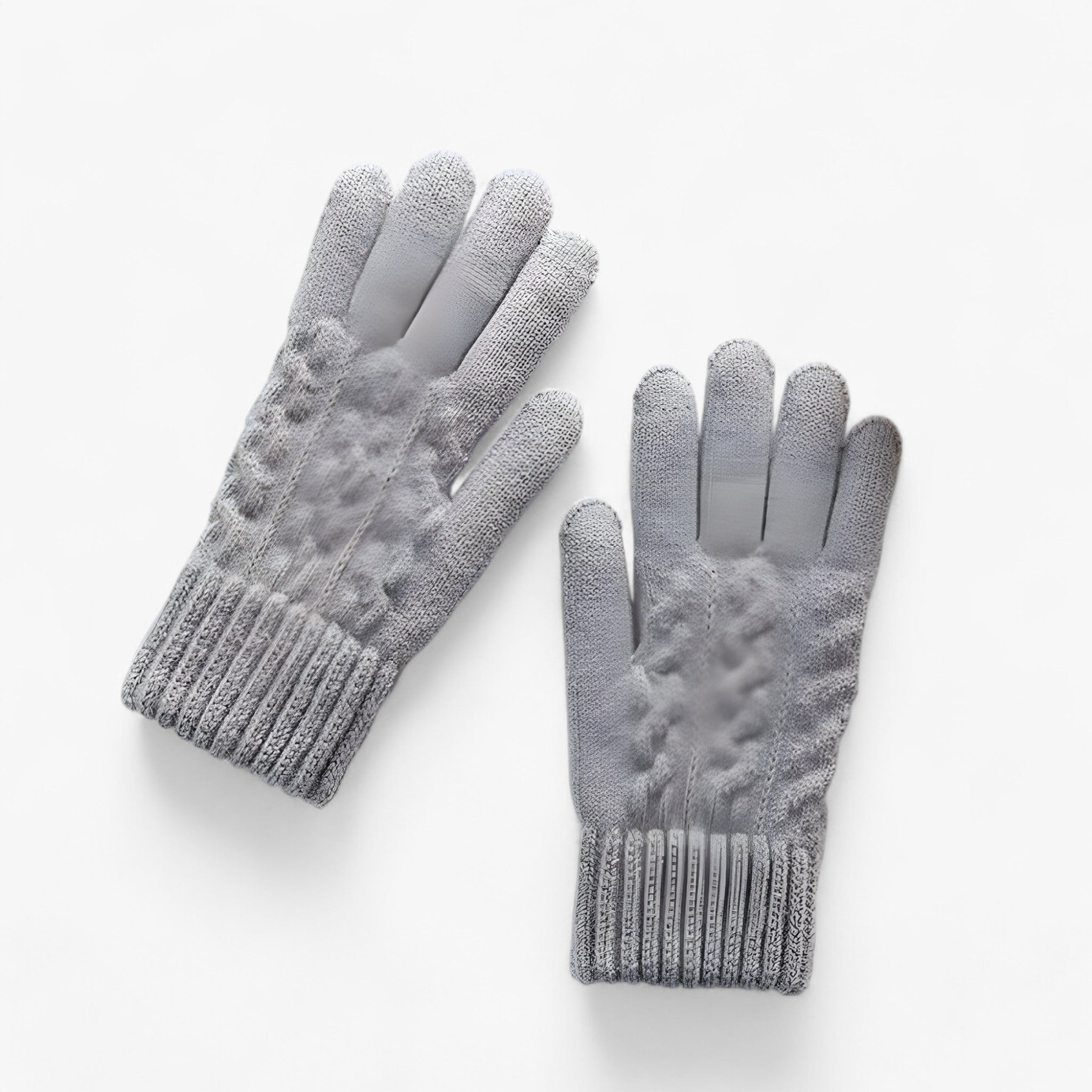 Guanti termici da donna Compatibili con touchscreen - Caldi e alla moda - Grigio - alla caldi compatibili donna gloves & mittens guanti guanti termici moda - Concept Palermo