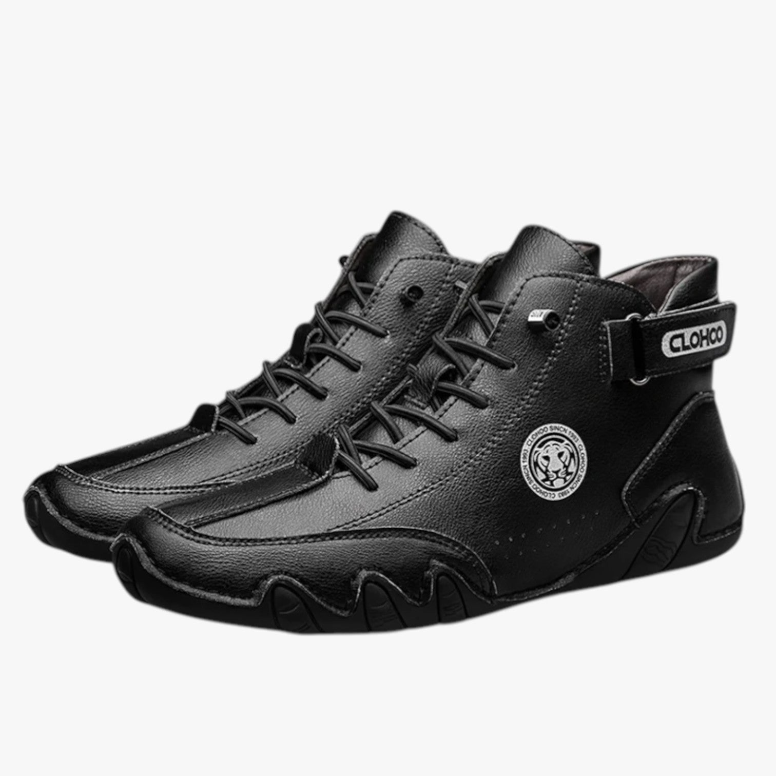 Sneakers Uomo in Pelle Leggera & Traspirante Comfort per Ogni Passo - nero - comfort leggera Men's Shoes ogni passo pelle shoes Shoes men sneakers sneakers uomo - Concept Palermo