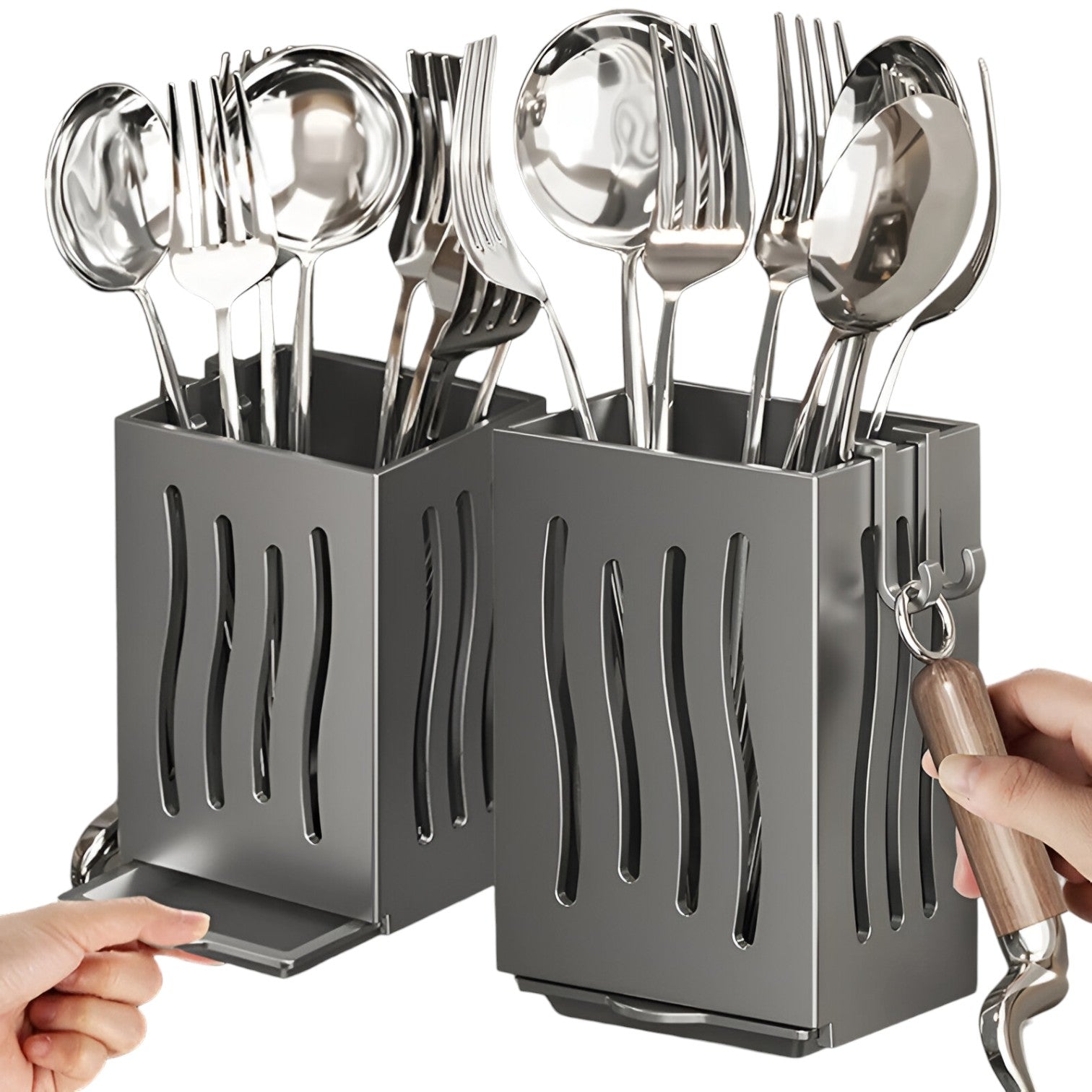 Organizzatore da Cucina Salva Spazio Multifunzionale Uomo - - cucina Kitchen kitchen & dining kitchen accessory kitchen tools multifunzionale organizzatore organizzatore cucina salva spazio uomo - Concept Palermo
