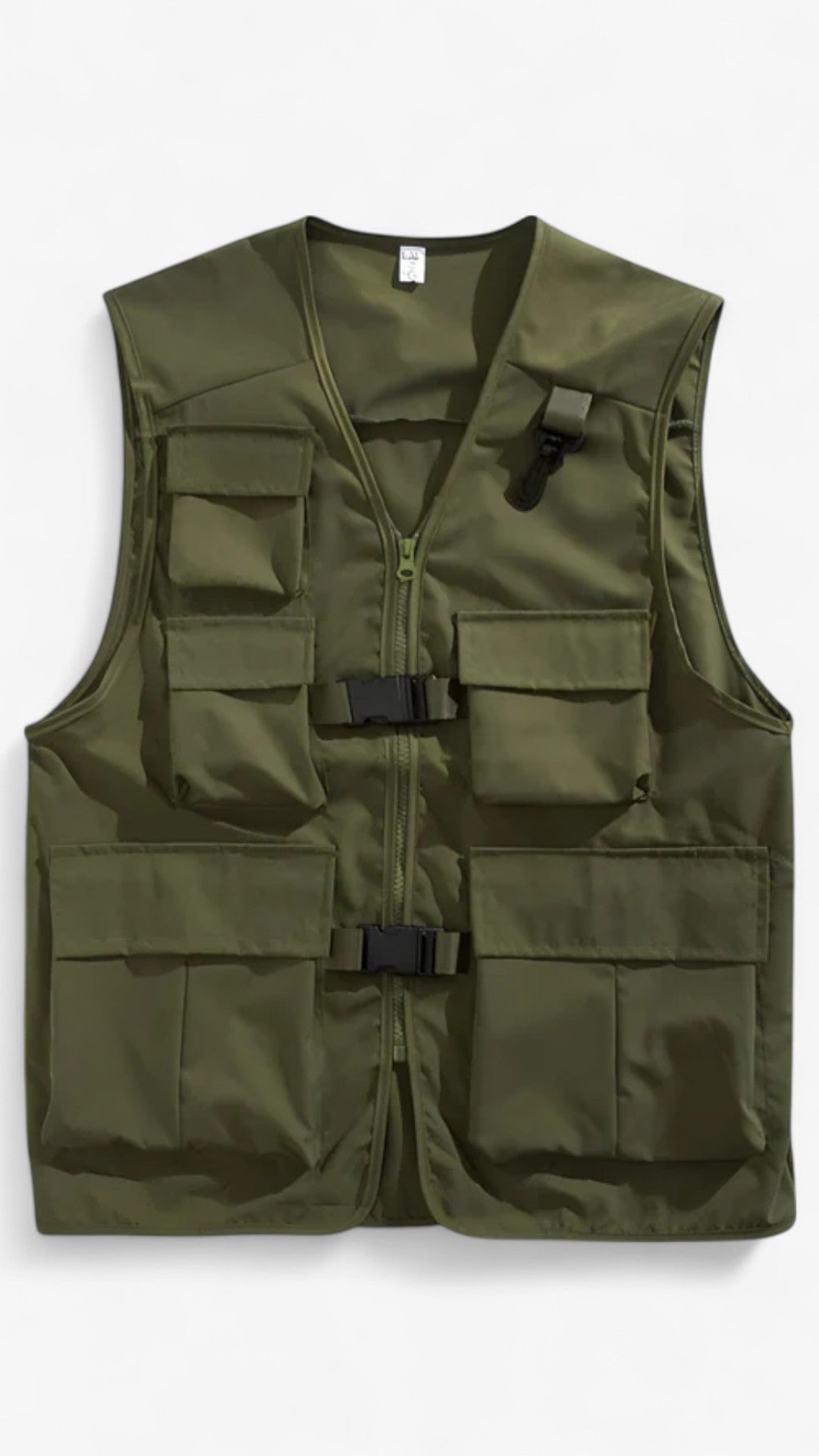Gilet impermeabile per campeggio e pesca Uomo - fleece verde braccio - campeggio camping vest fishing vest gilet gilet impermeabile impermeabile men's top clothes pesca uomo vests - Concept Palermo