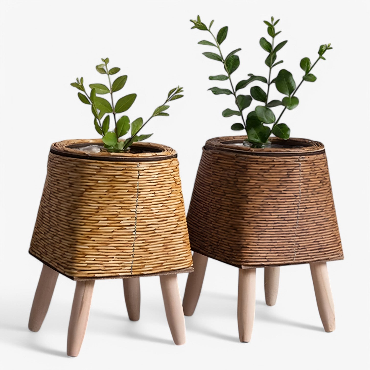 Vaso di Fiori Rotan – Stile per le Sue Piante - - fiori Garden Garden supplies Home & Garden piante rotan stile vaso vaso fiori - Concept Palermo