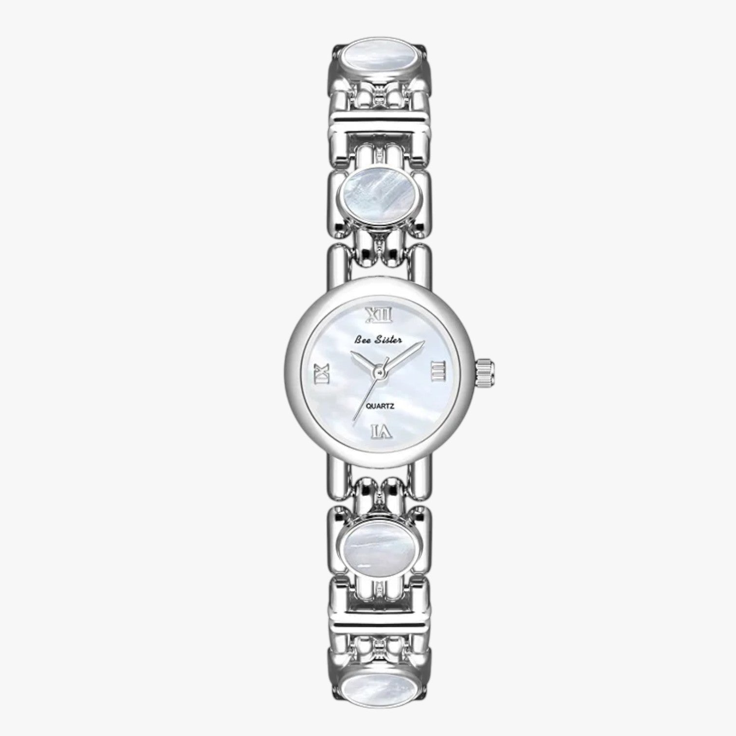 Orologio da polso in conchiglia di perle - argento Cina - conchiglia female watch ladies watch orologio orologio polso perle polso watch watch for women watches - Concept Palermo