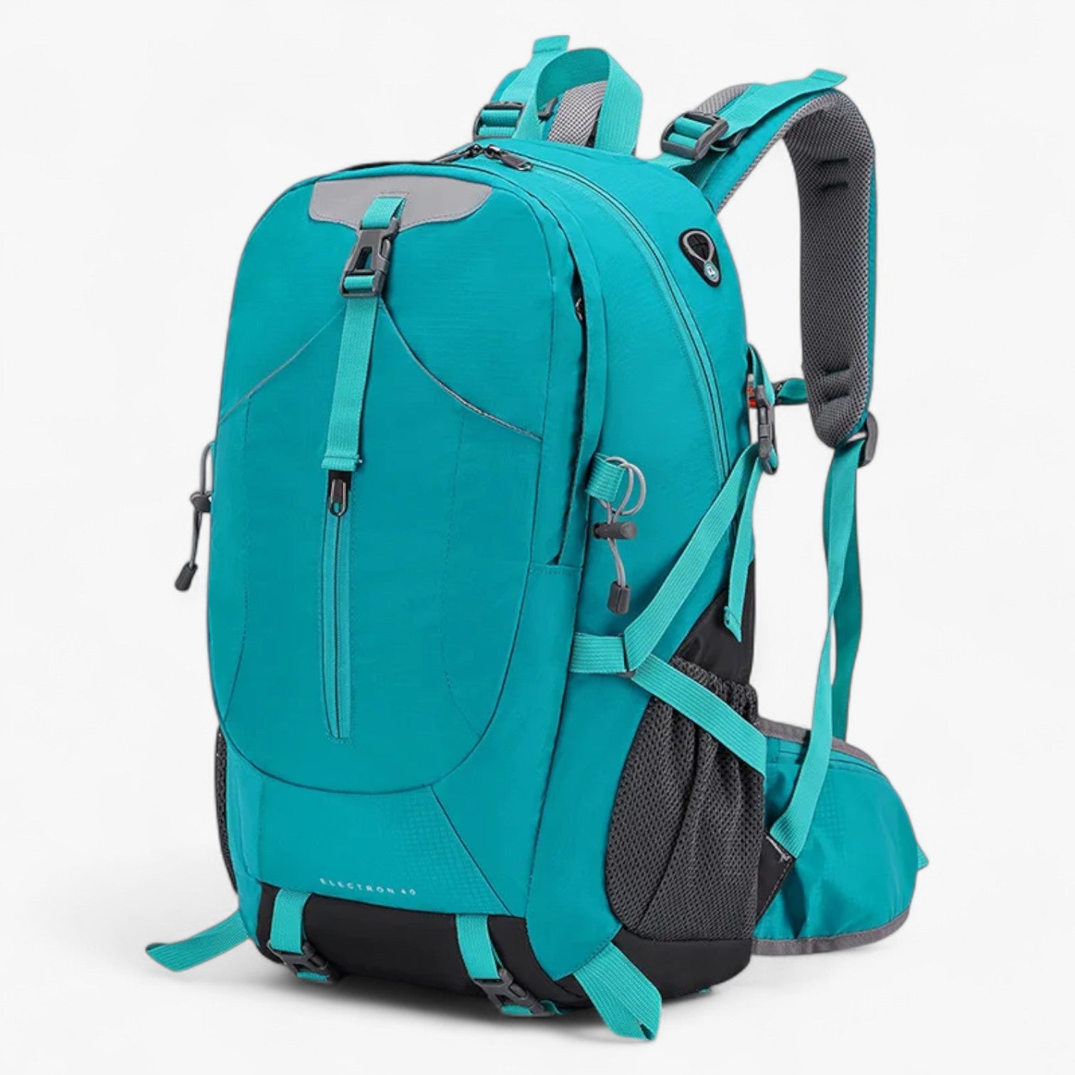 Zaino Trekking 40L con Coprizaino Impermeabile Uomo - Blu Lago - bag Bags bags for men coprizaino impermeabile men bag mens bag trekking uomo zaino zaino trekking - Concept Palermo